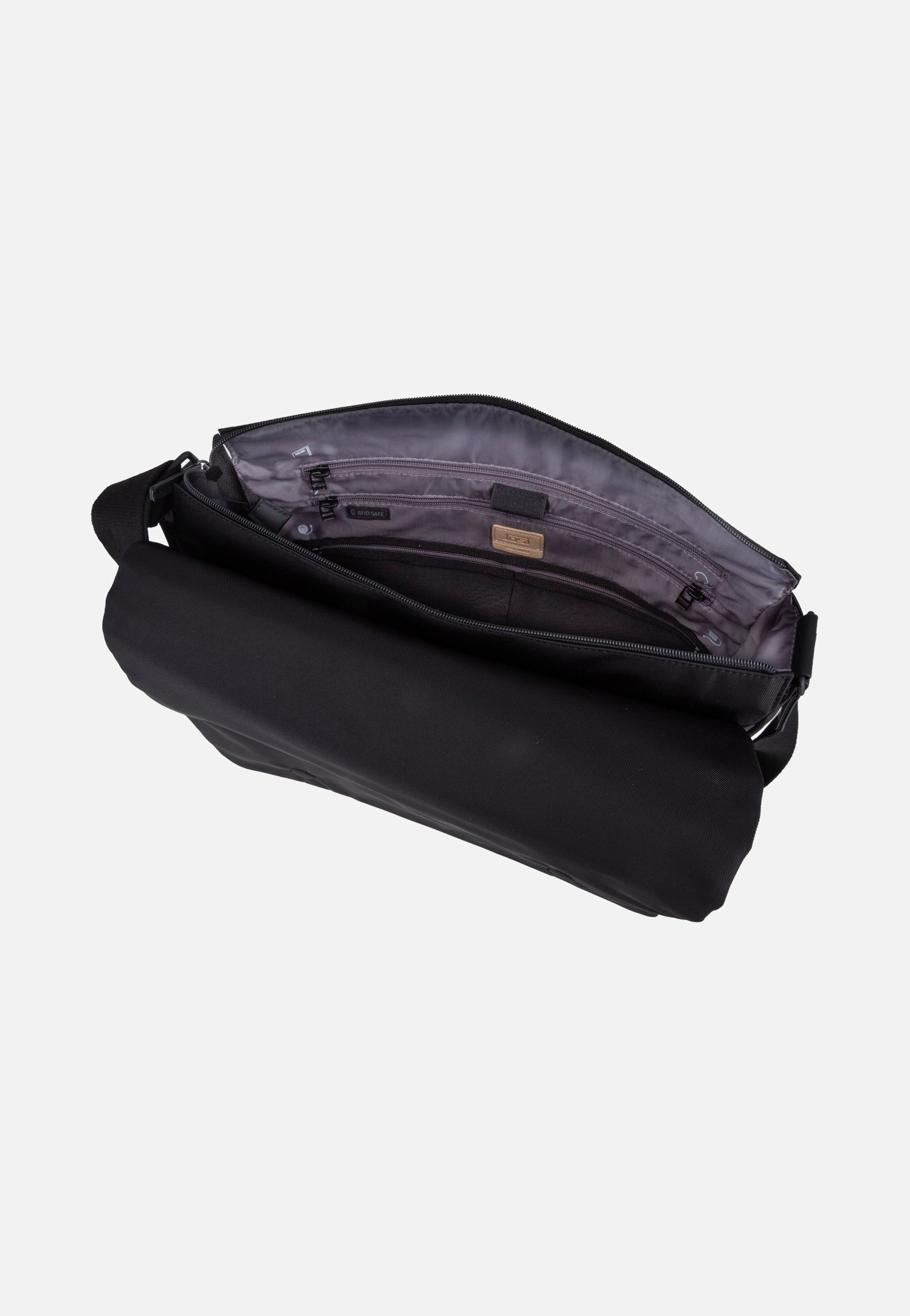 Jost Tallinn Business L 3574 Black Messenger Bag