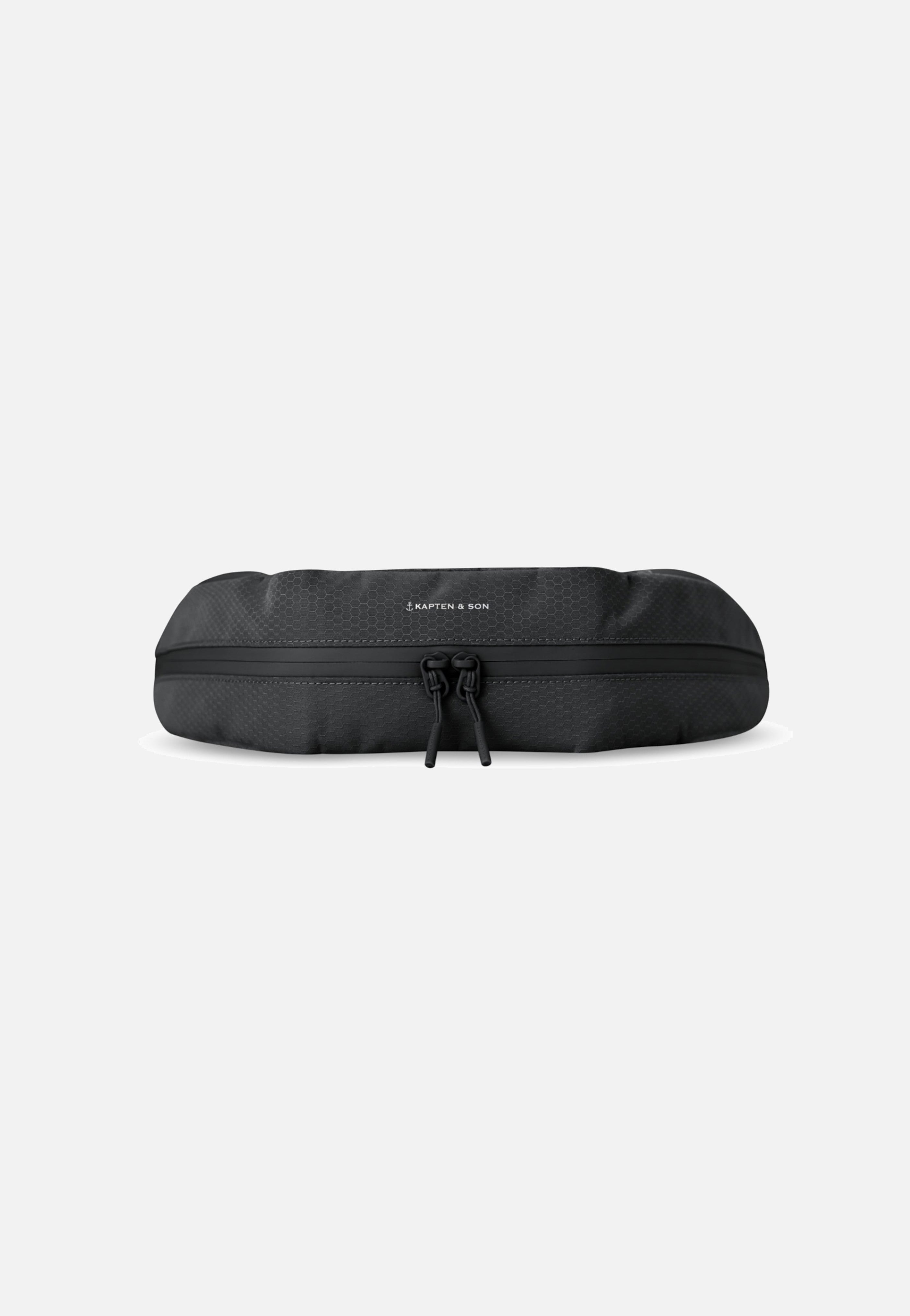 Kapten & Son Banff All Black Rolltop Rucksack