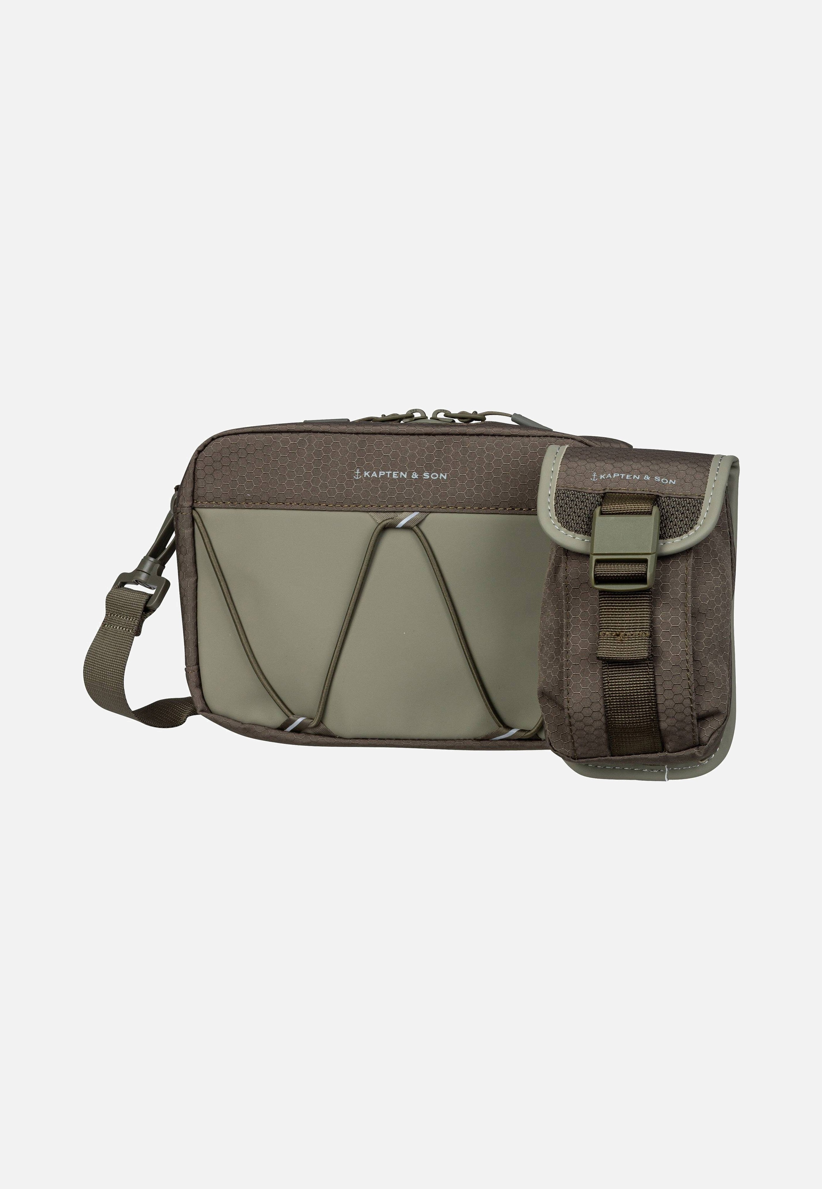 Kapten & Son Banff Chestbag Forest Green Umhängetasche