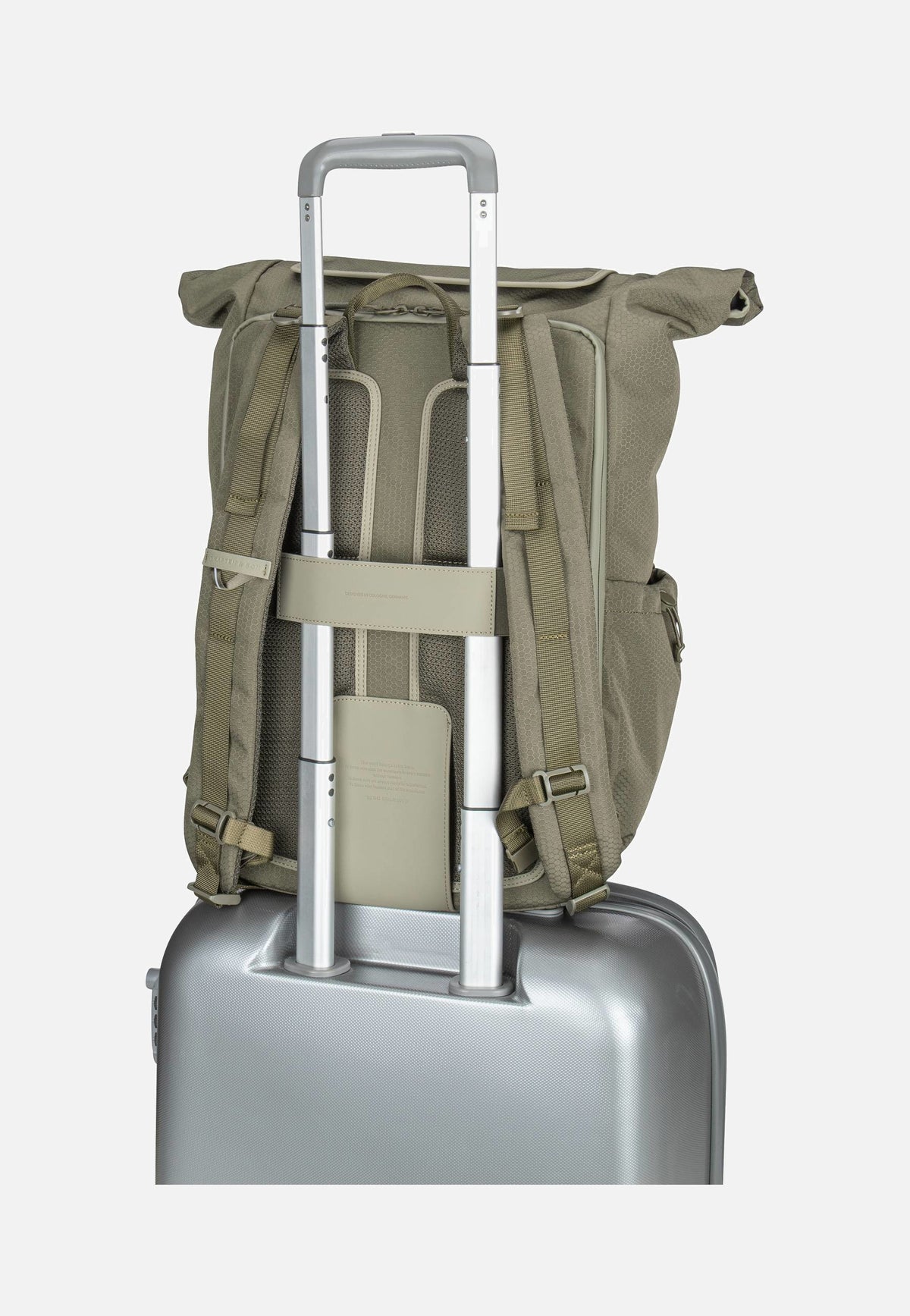 Kapten & Son Banff Forest Green Rolltop Rucksack