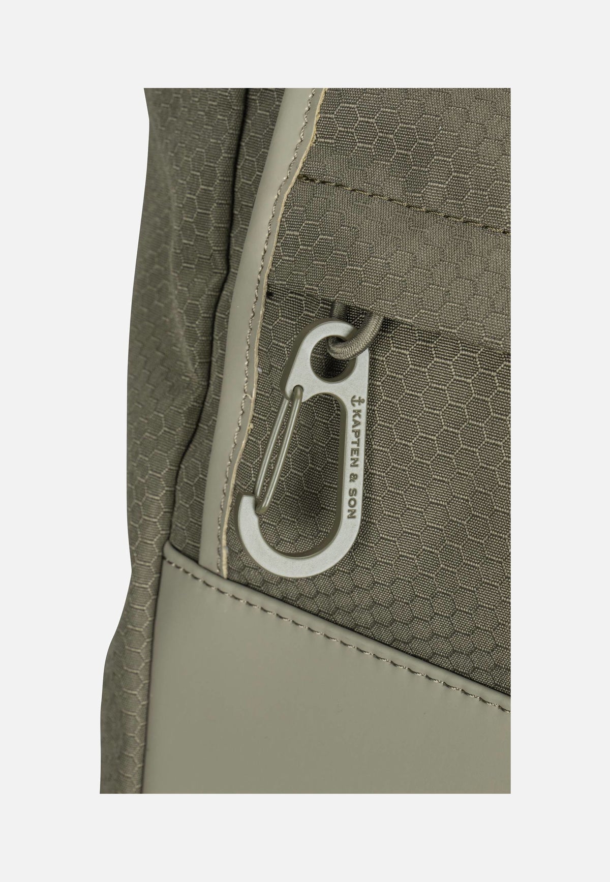Kapten & Son Banff Forest Green Rolltop Rucksack