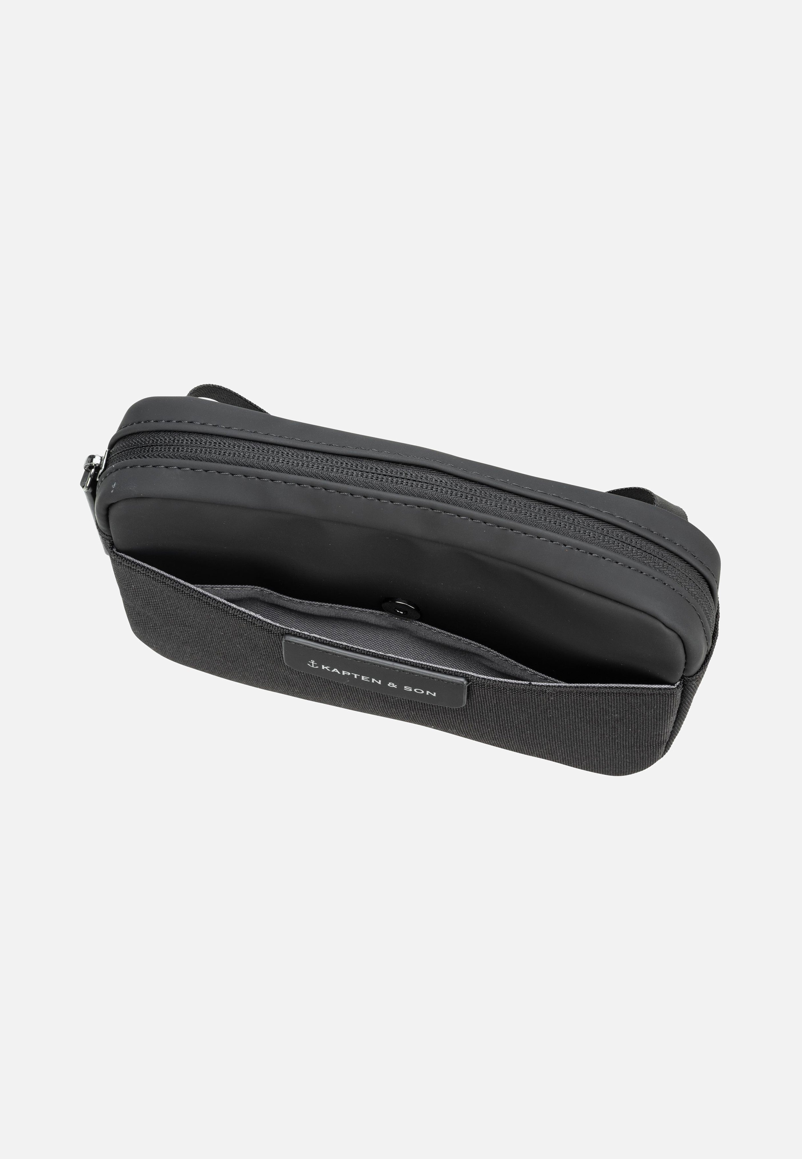 Kapten & Son Bergen CB All Black Bauchtasche