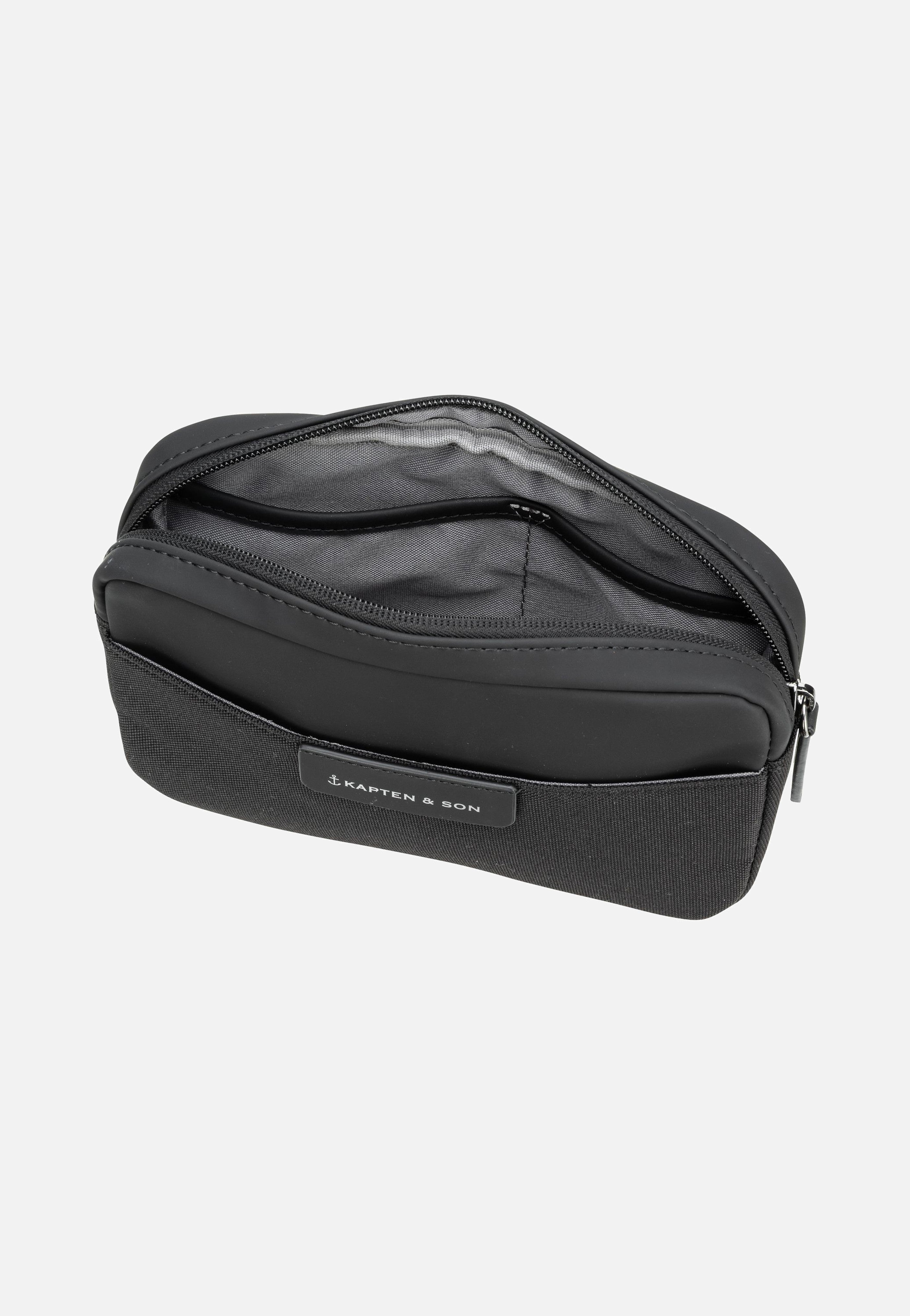 Kapten & Son Bergen CB All Black Bauchtasche