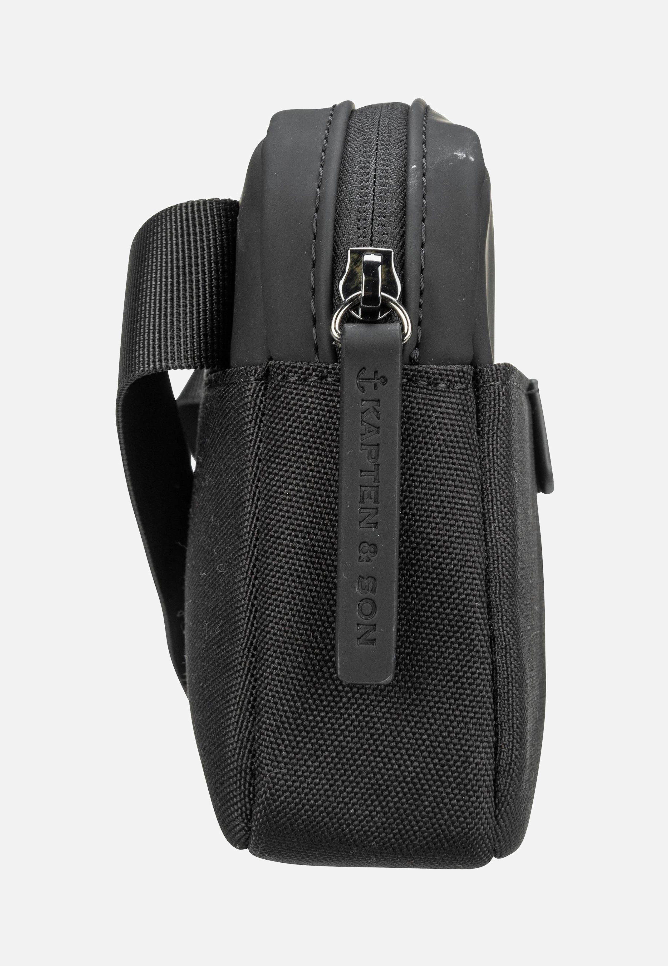 Kapten & Son Bergen CB All Black Bauchtasche