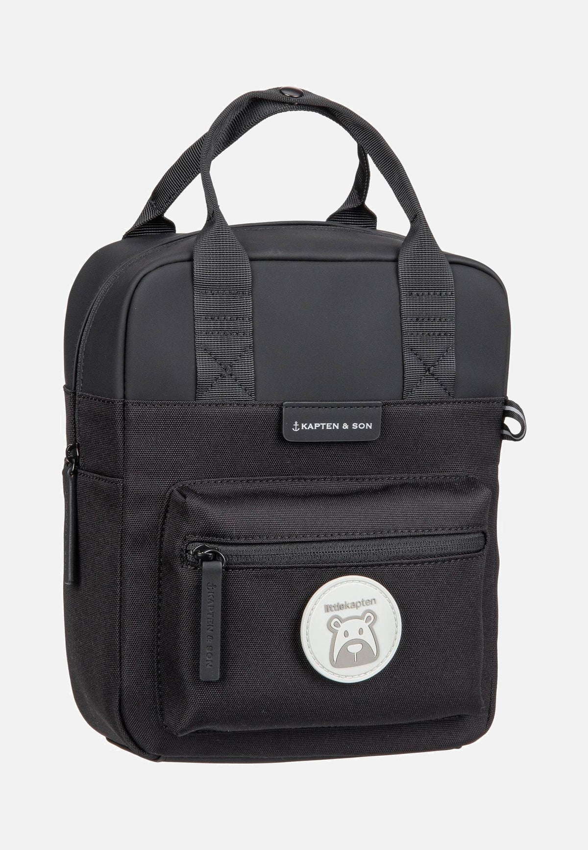 Kapten & Son Bergen Kids All Black Rucksack