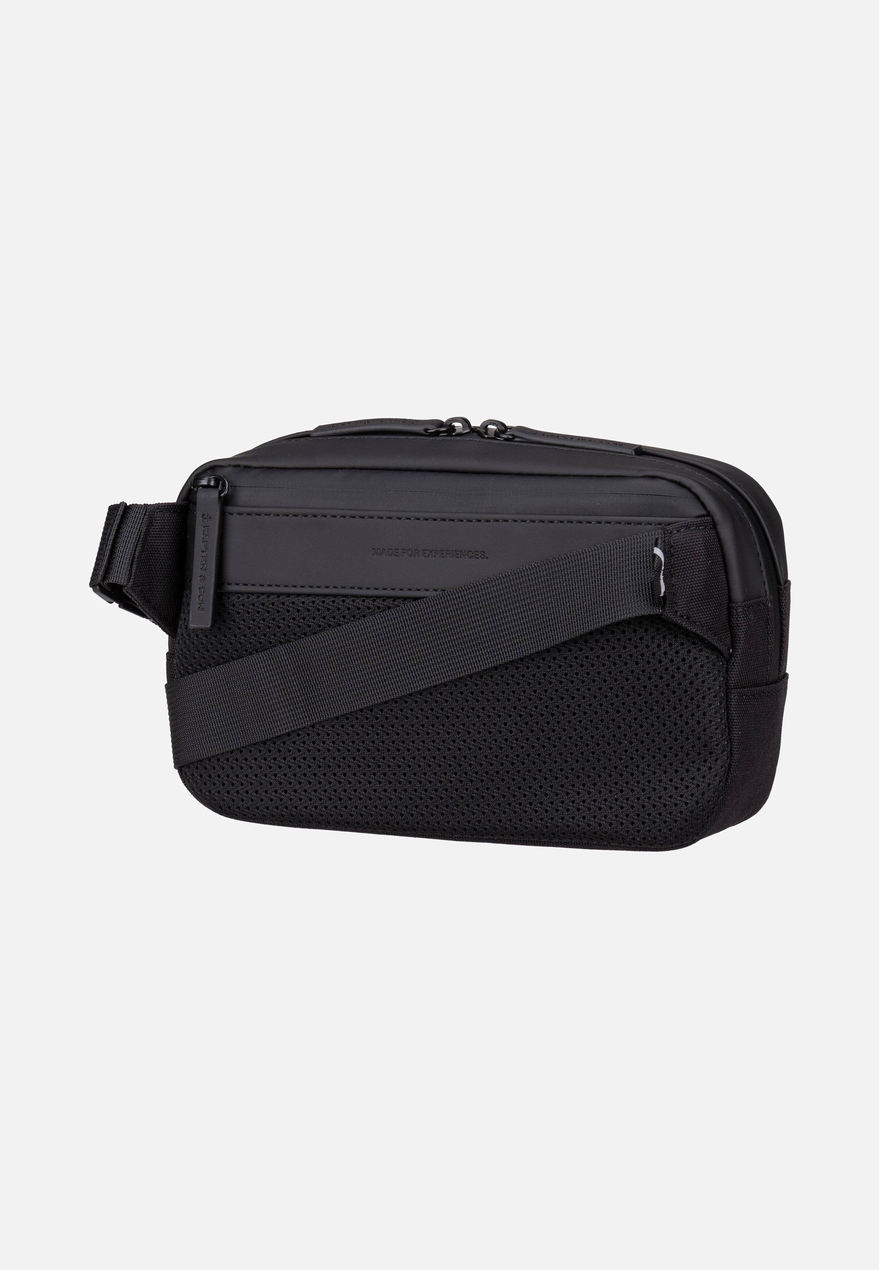 Kapten & Son Bergen Pro Crossbody All Black Umhängetasche