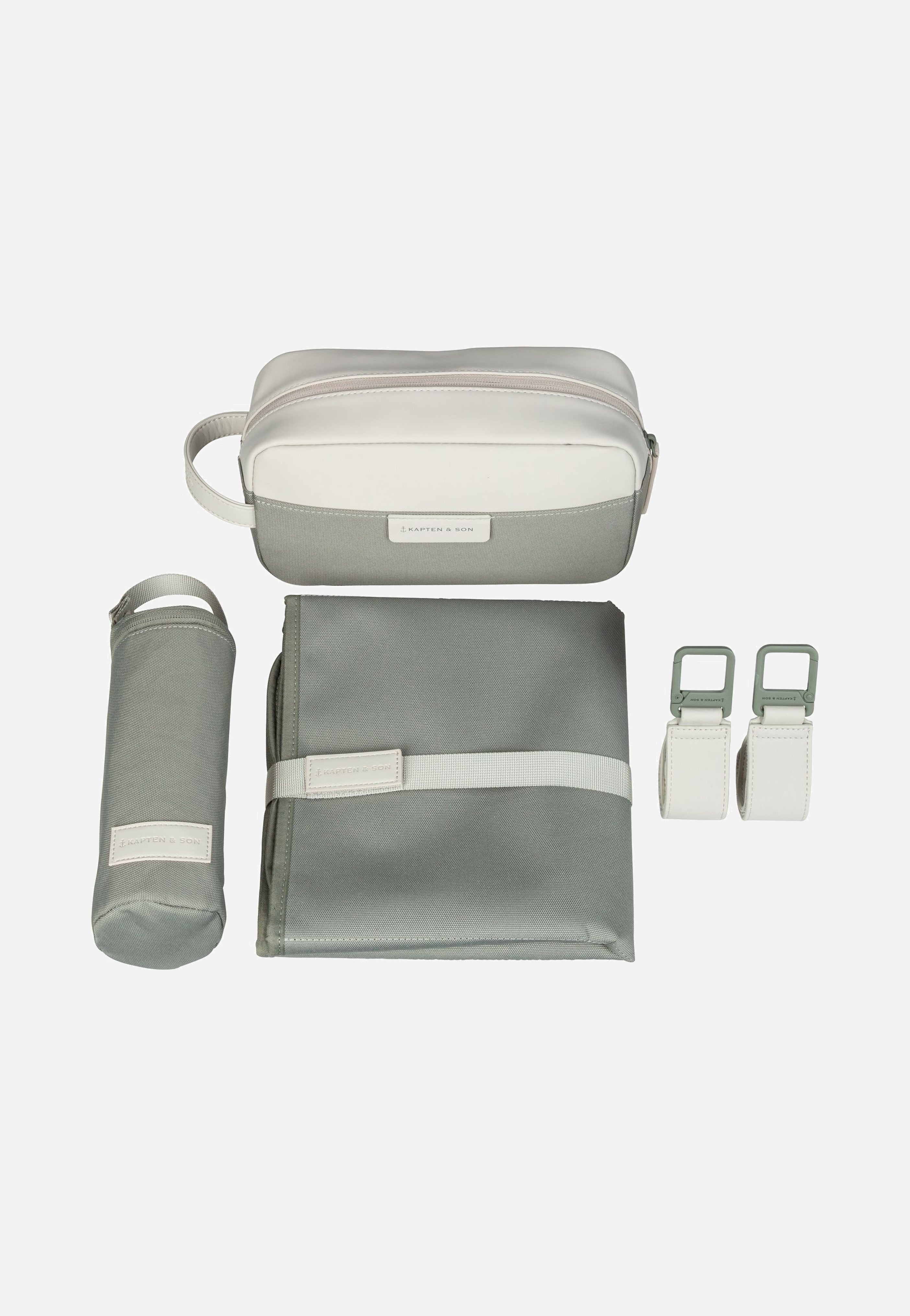 Kapten & Son Bergen Pro Diaper BP Muted Sage Rucksack