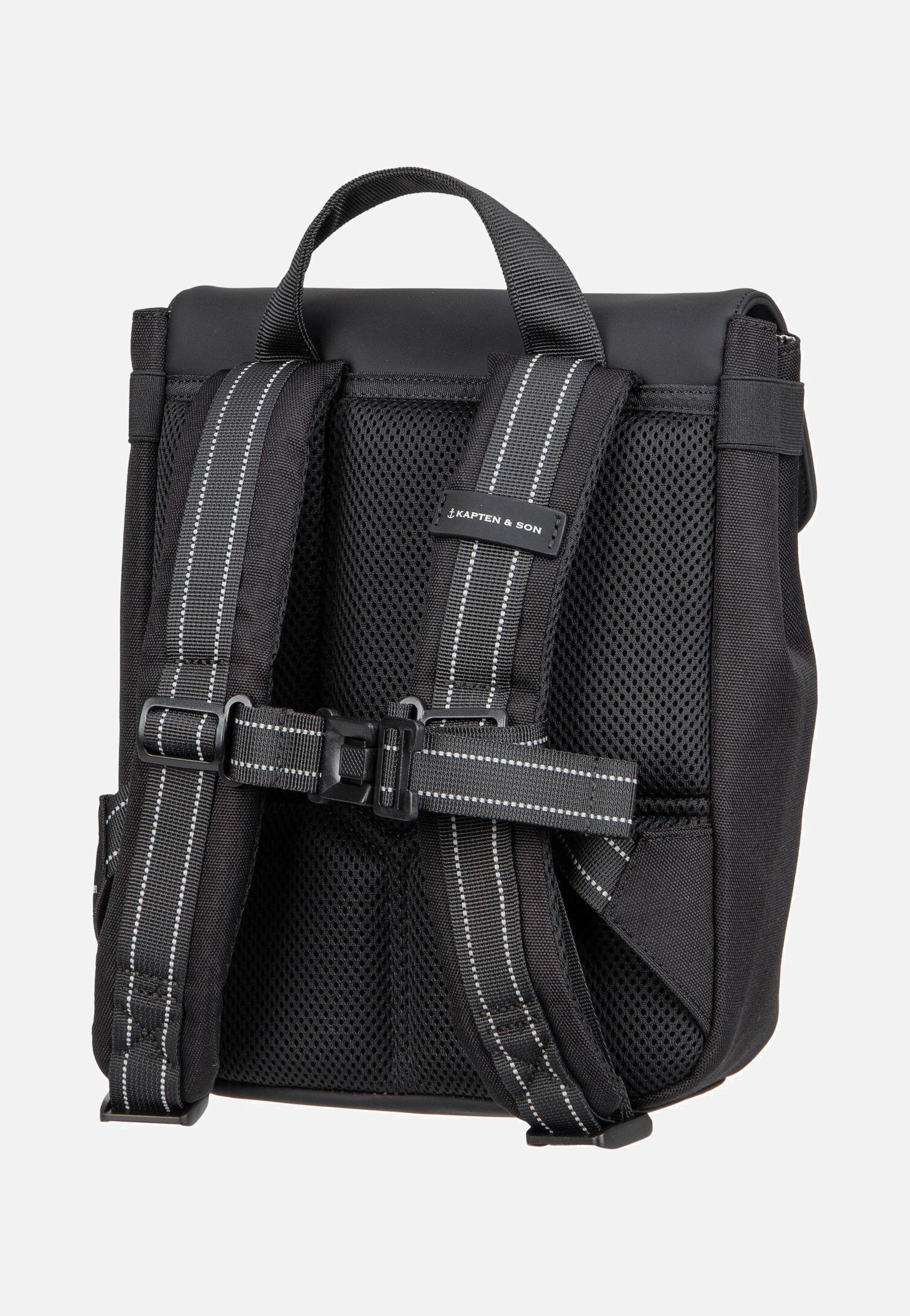 Kapten & Son Fyn Kids All Black Rucksack
