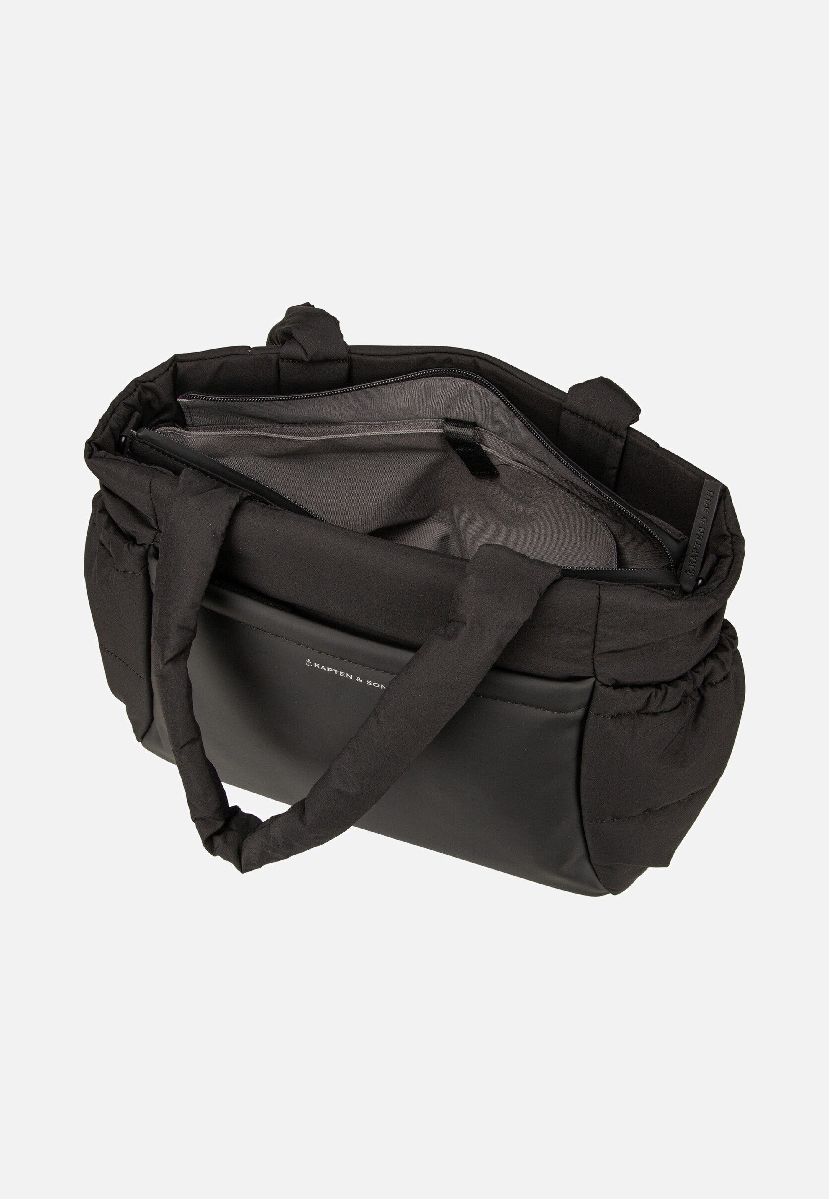 Kapten & Son Hellvi Cloud Medium All Black Shopper