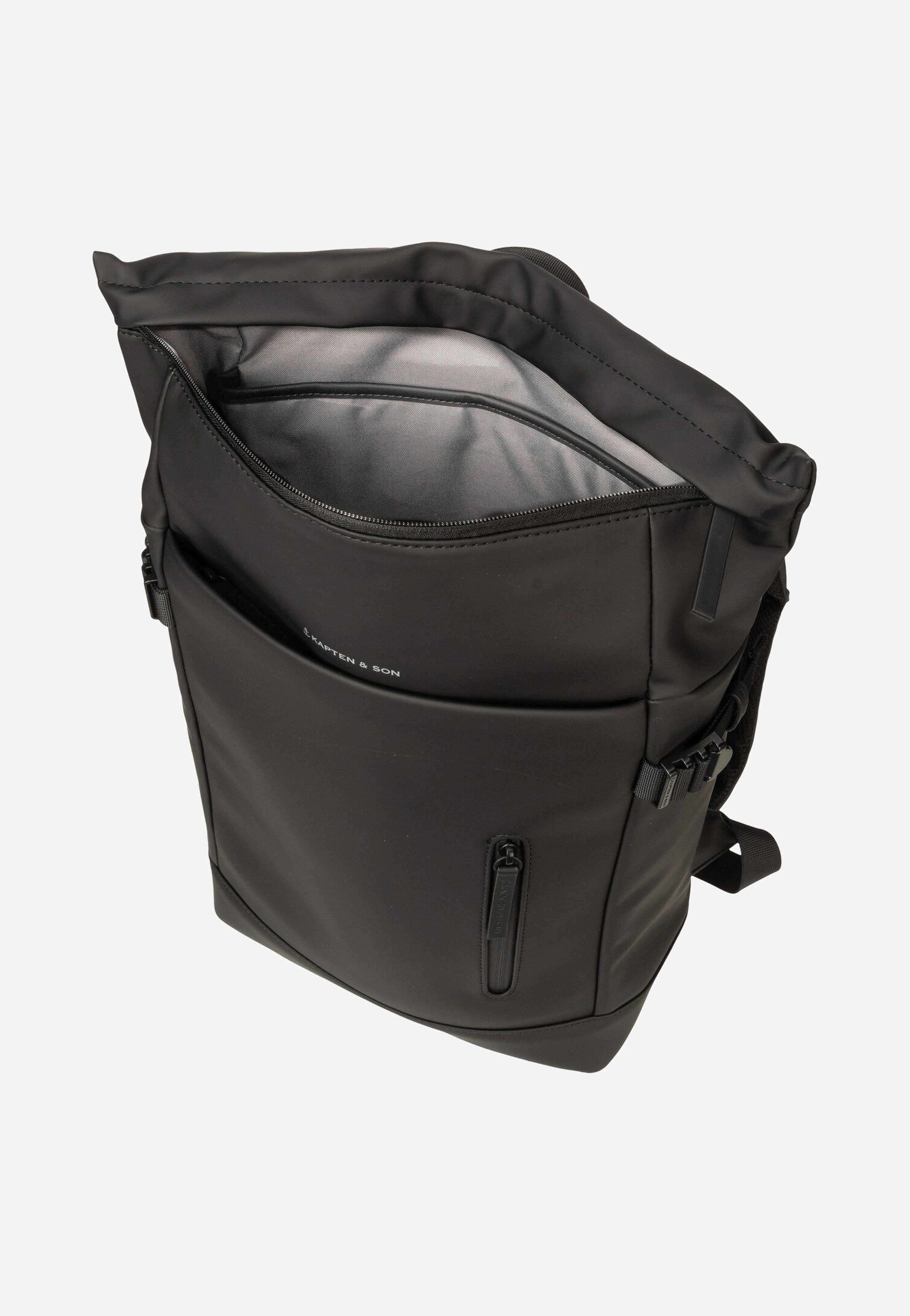 Kapten & Son Helsinki All Black Rucksack