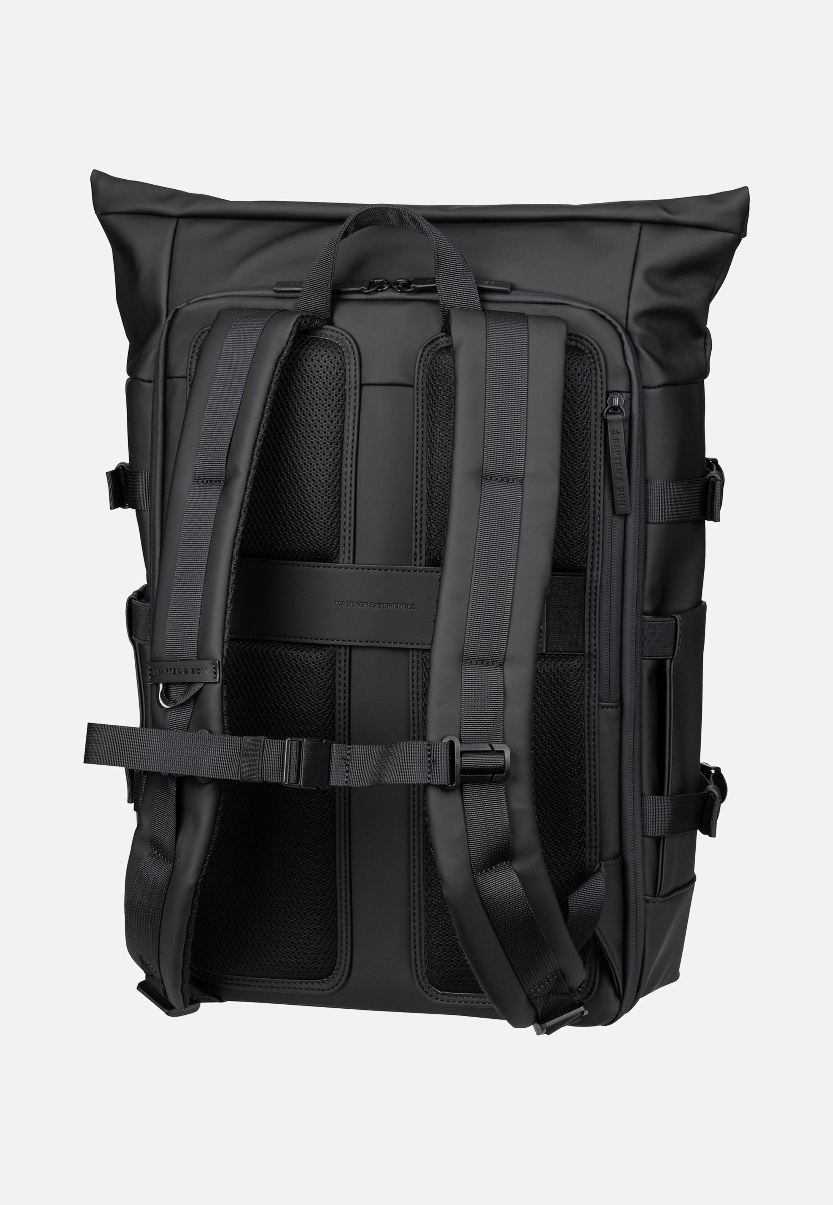 Kapten & Son Helsinki Pro All Black Rucksack