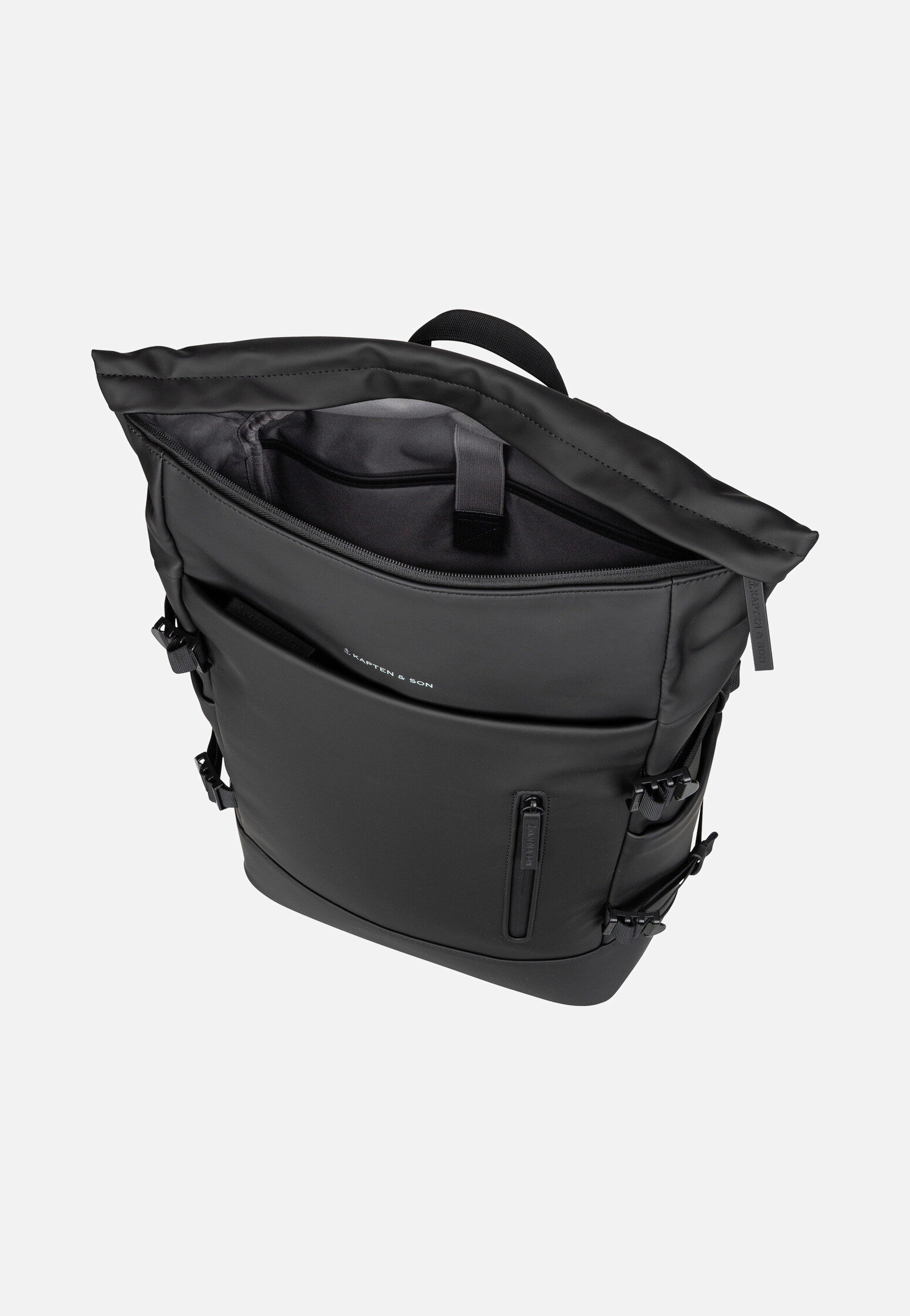 Kapten & Son Helsinki Pro All Black Rucksack