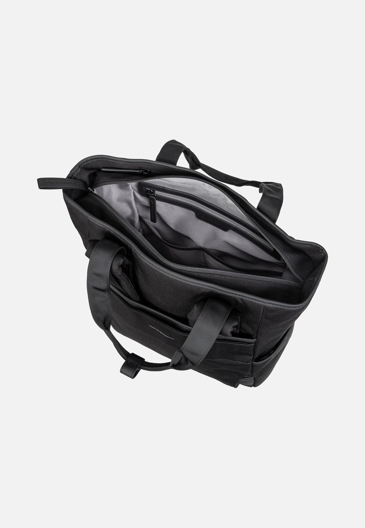 Kapten & Son Lindby Diaper BP All Black Rucksack