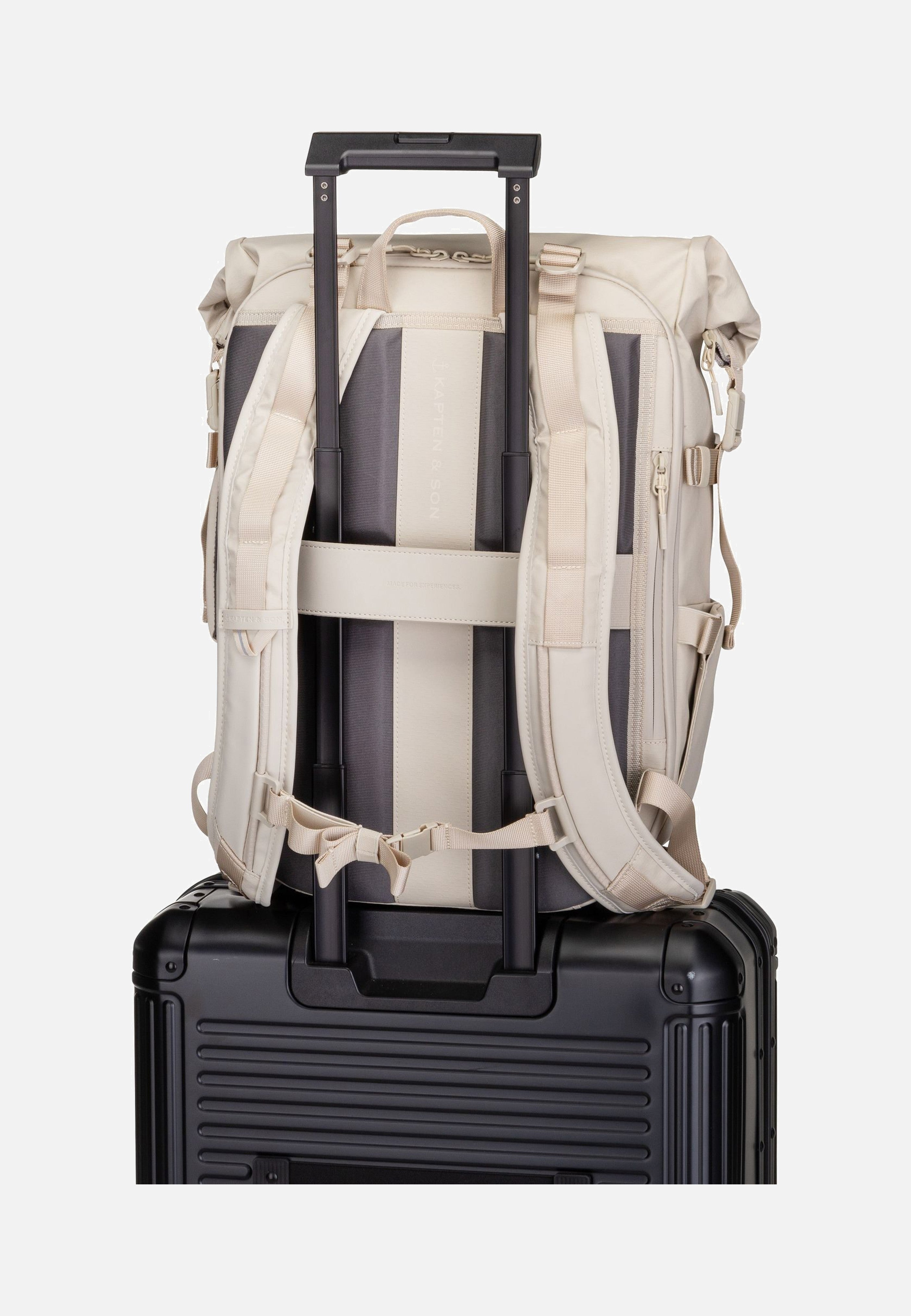 Kapten & Son Lisbon Pro Rolltop S Sandstone Rucksack