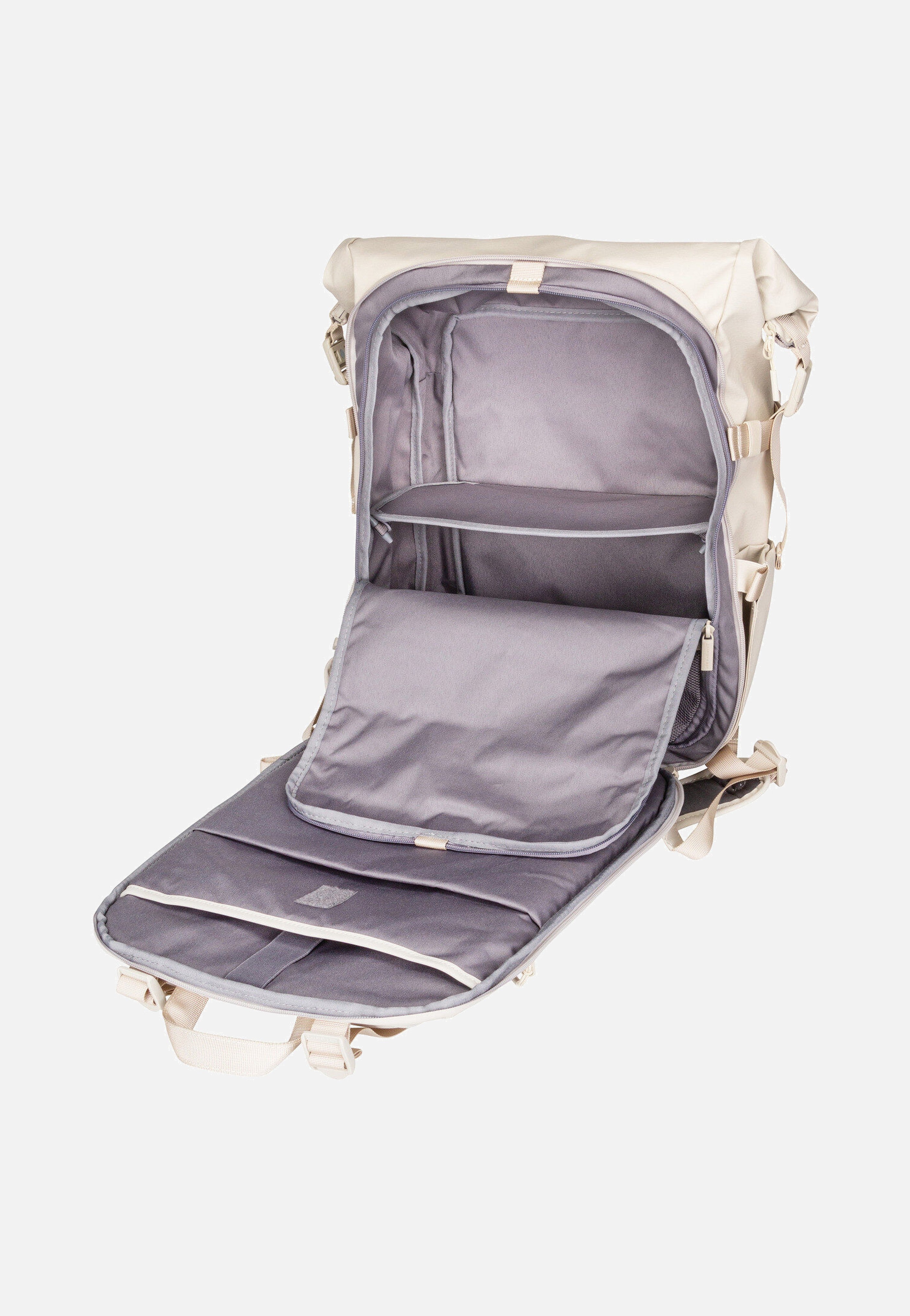 Kapten & Son Lisbon Pro Rolltop S Sandstone Rucksack