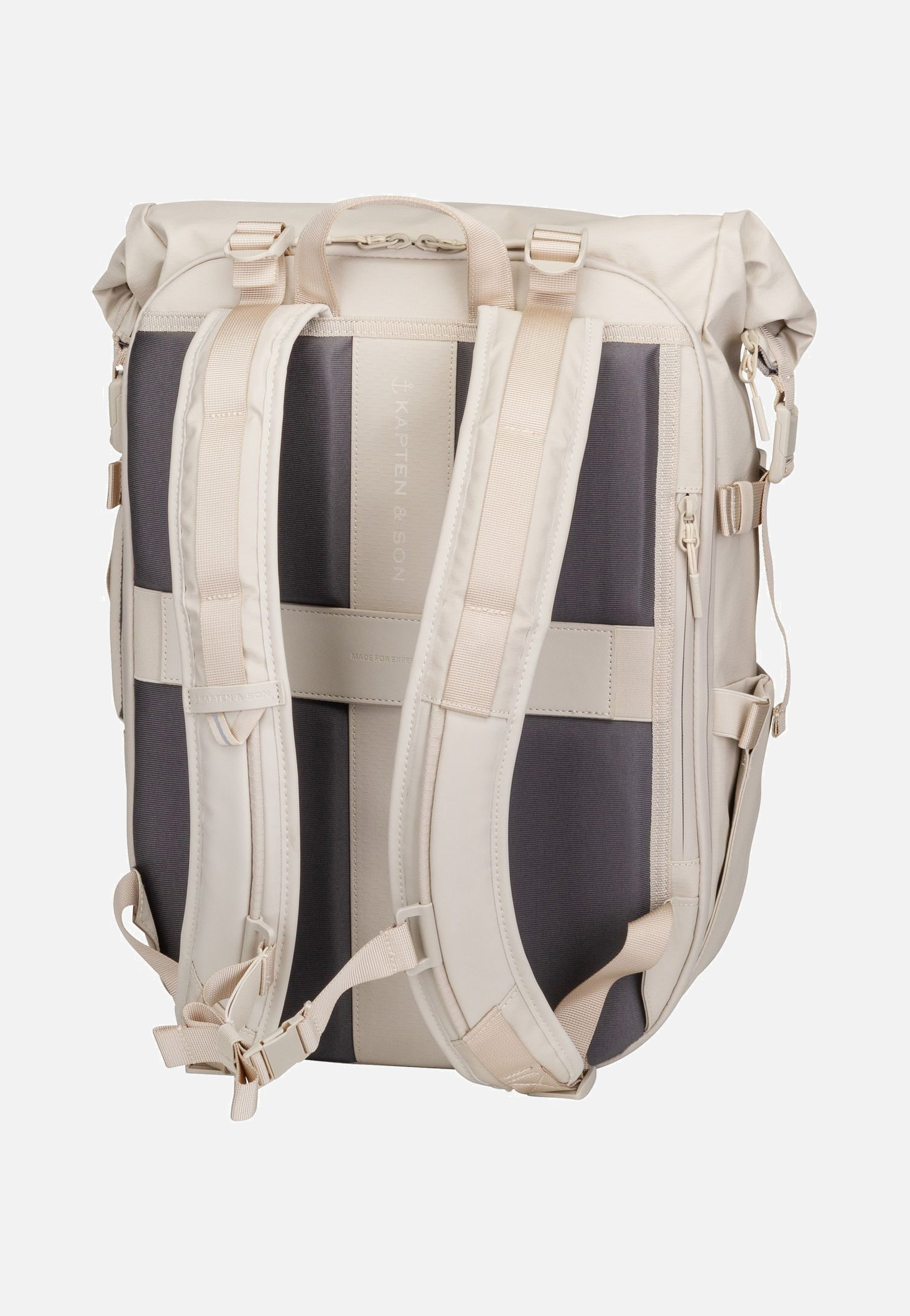 Kapten & Son Lisbon Pro Rolltop S Sandstone Rucksack