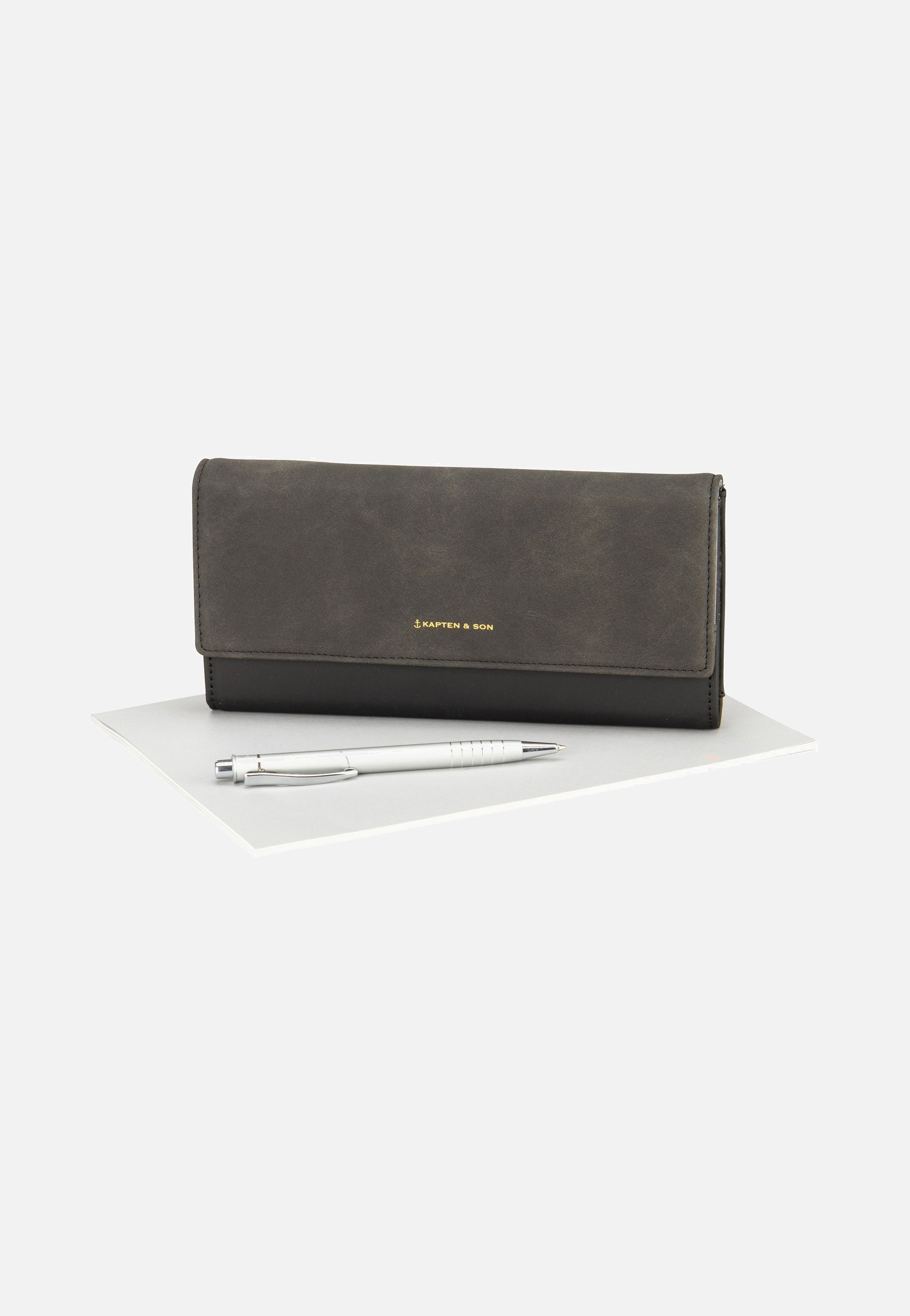 Kapten & Son Triomphe All Black Portemonnaie