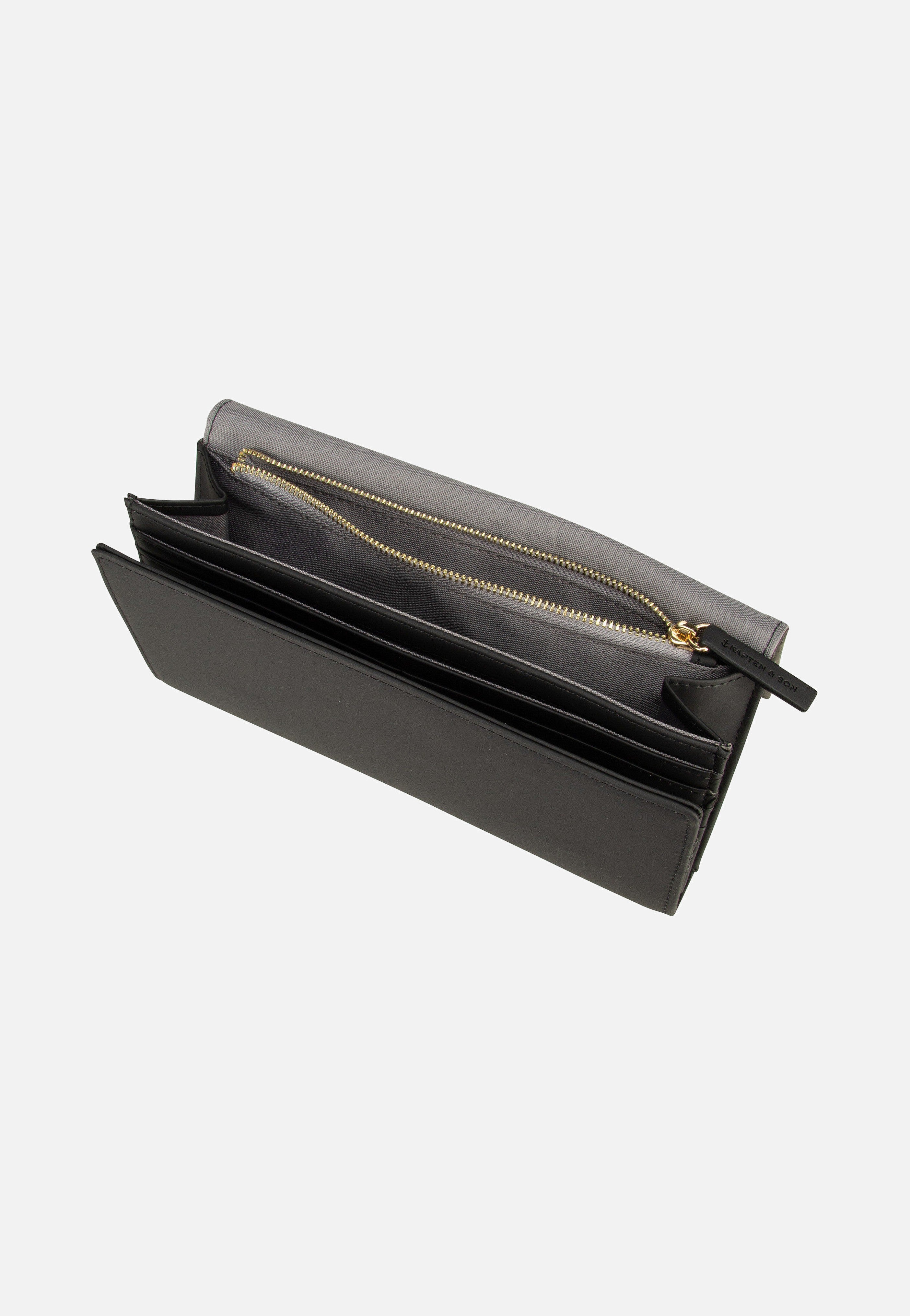 Kapten & Son Triomphe All Black Portemonnaie