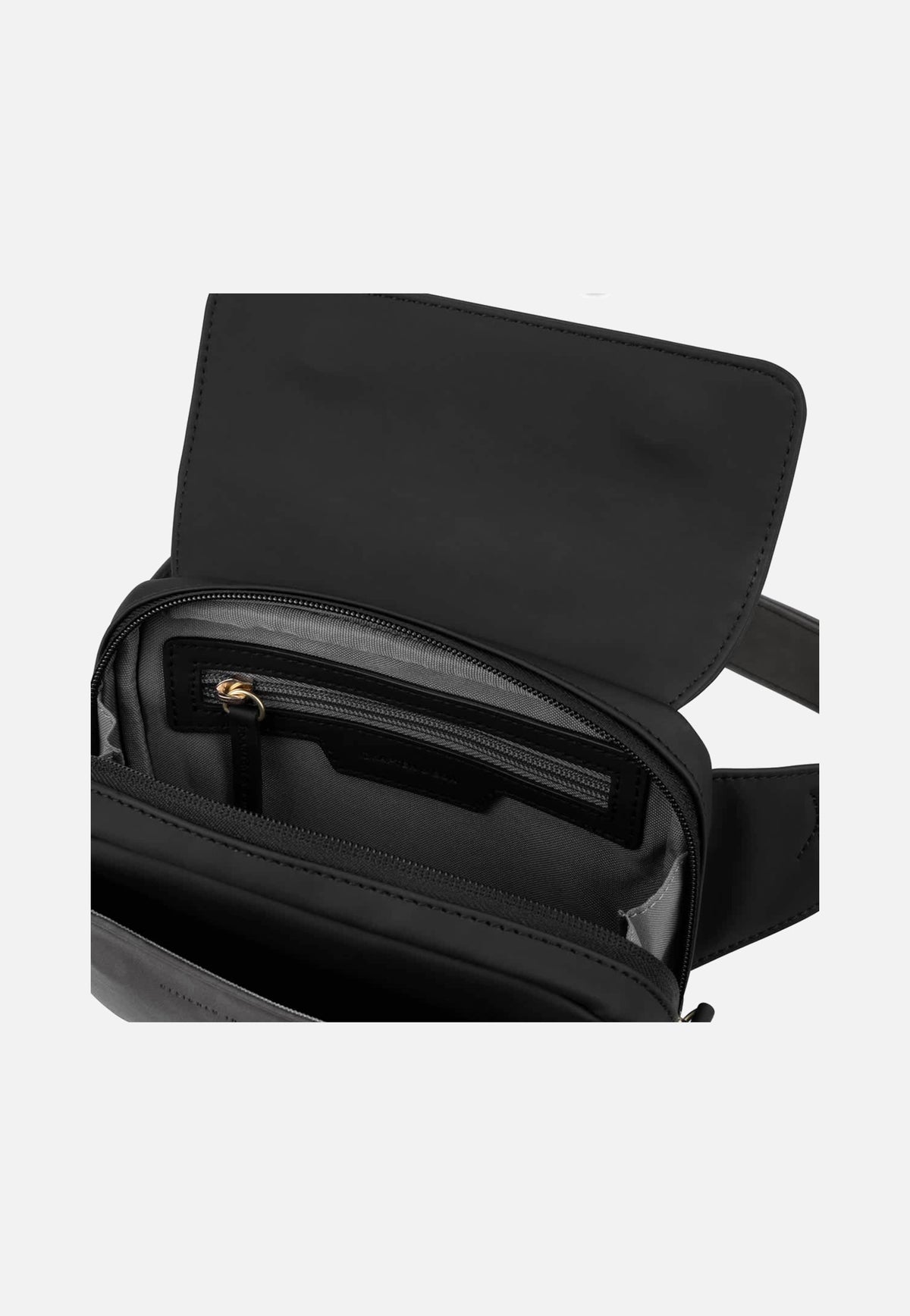 Kapten & Son Visby All Black Bauchtasche