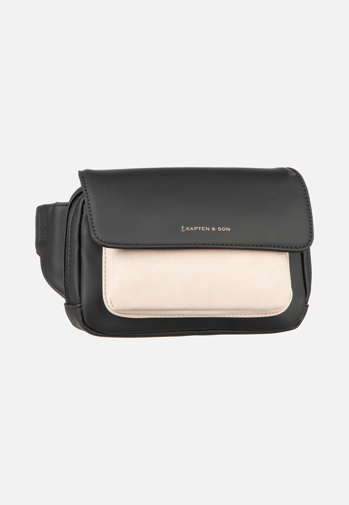 Kapten & Son Visby Cream Black Bauchtasche