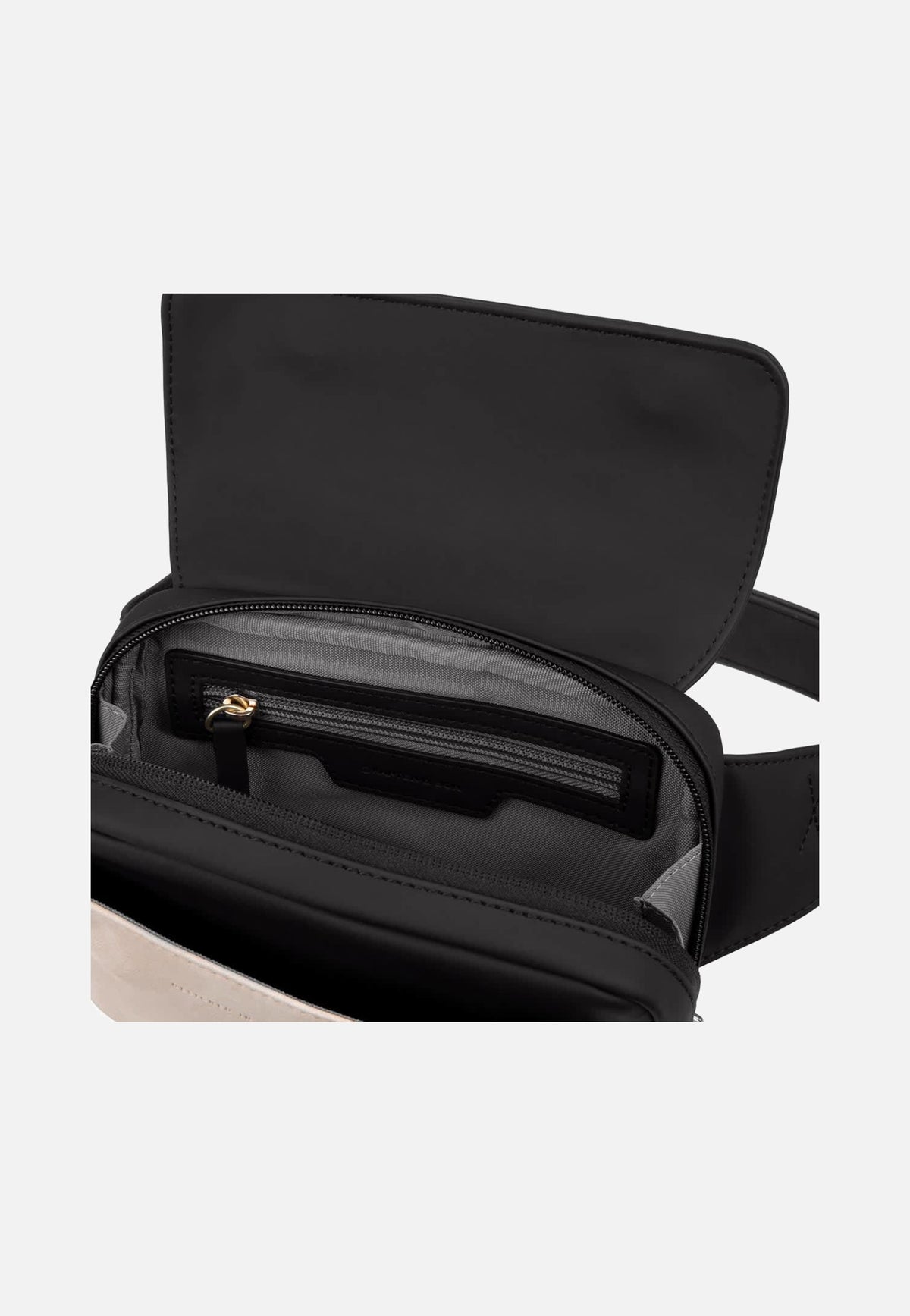 Kapten & Son Visby Cream Black Bauchtasche