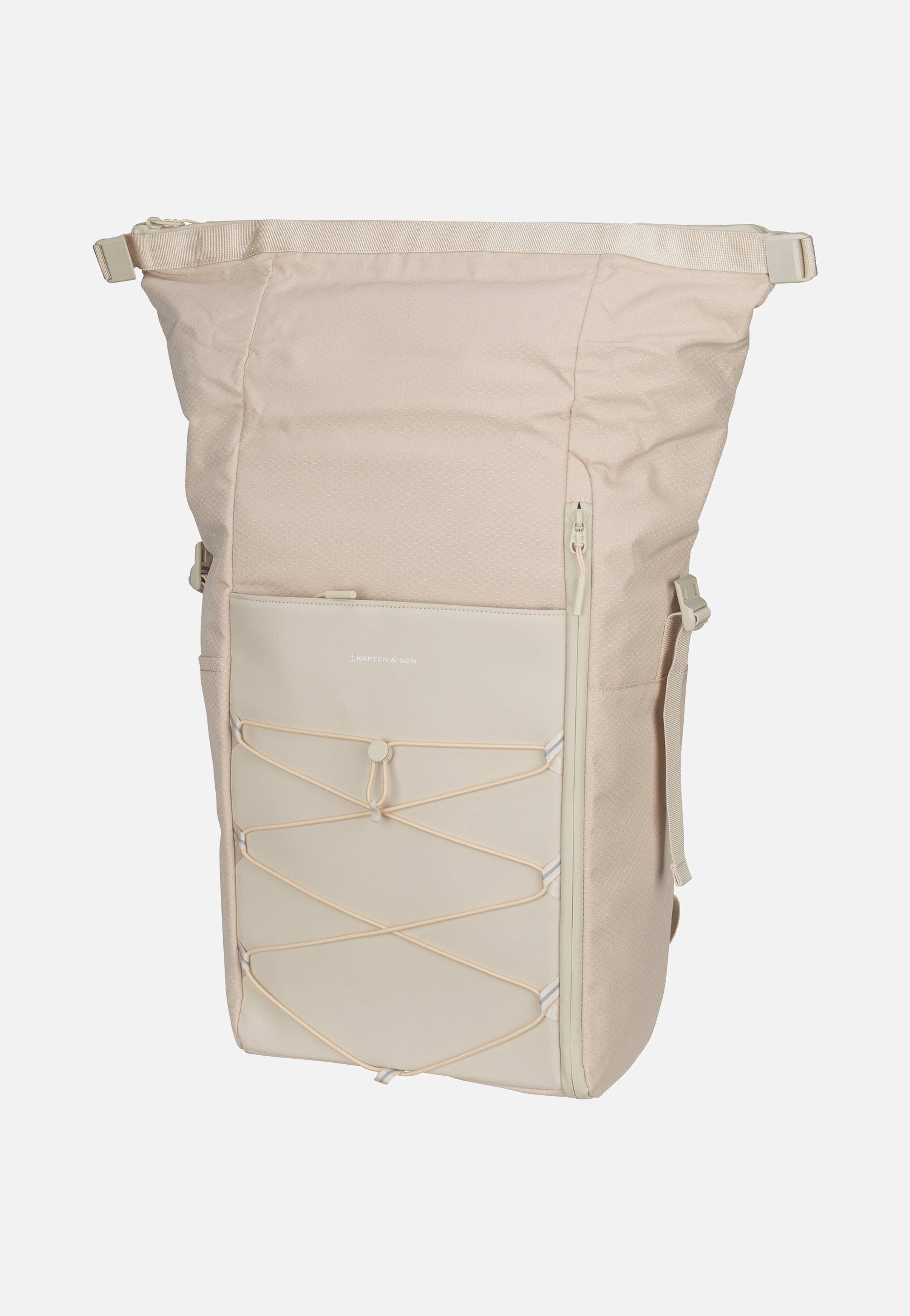 Kapten & Son Yoho Sandstone Rolltop Rucksack
