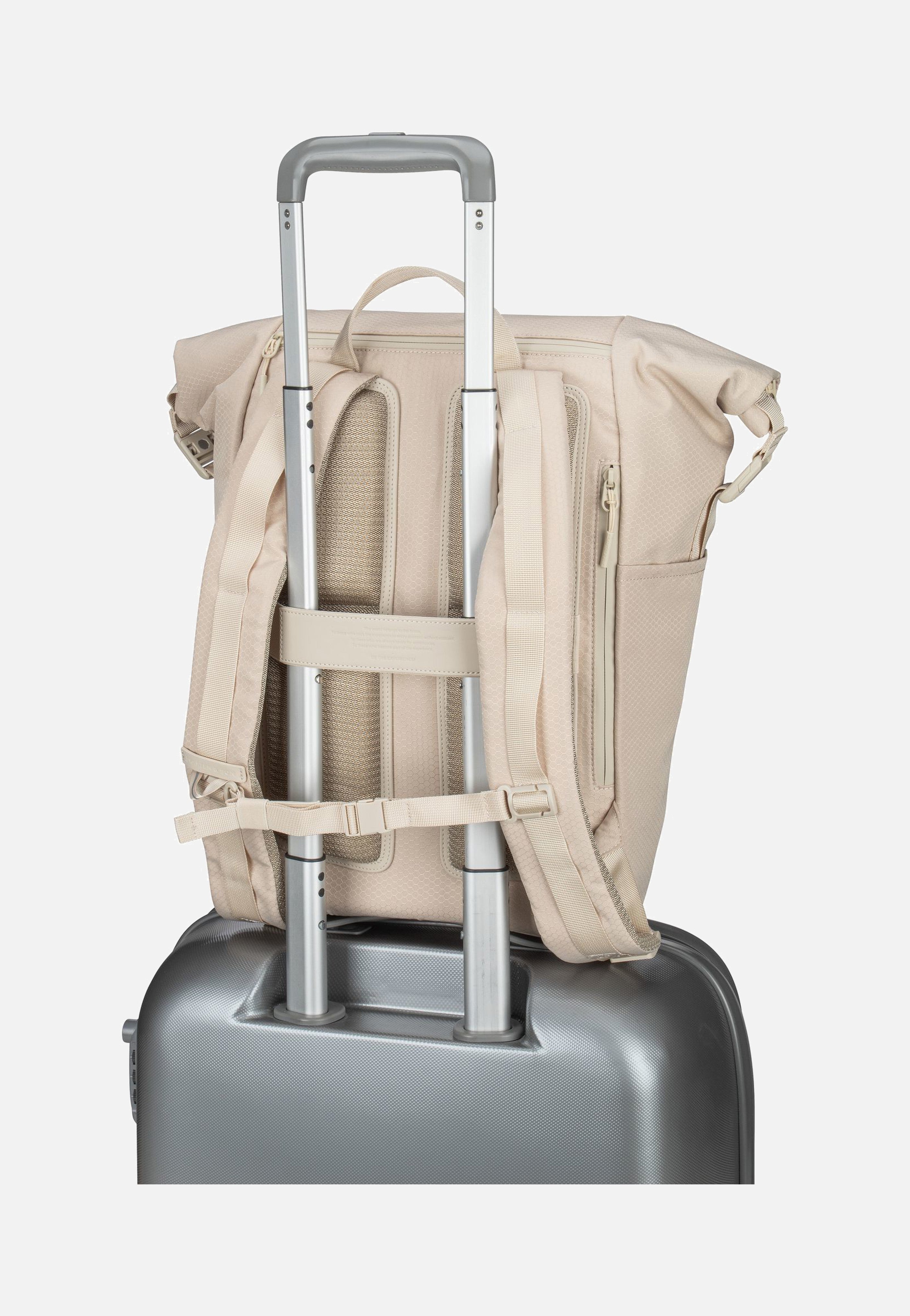 Kapten & Son Yoho Sandstone Rolltop Rucksack