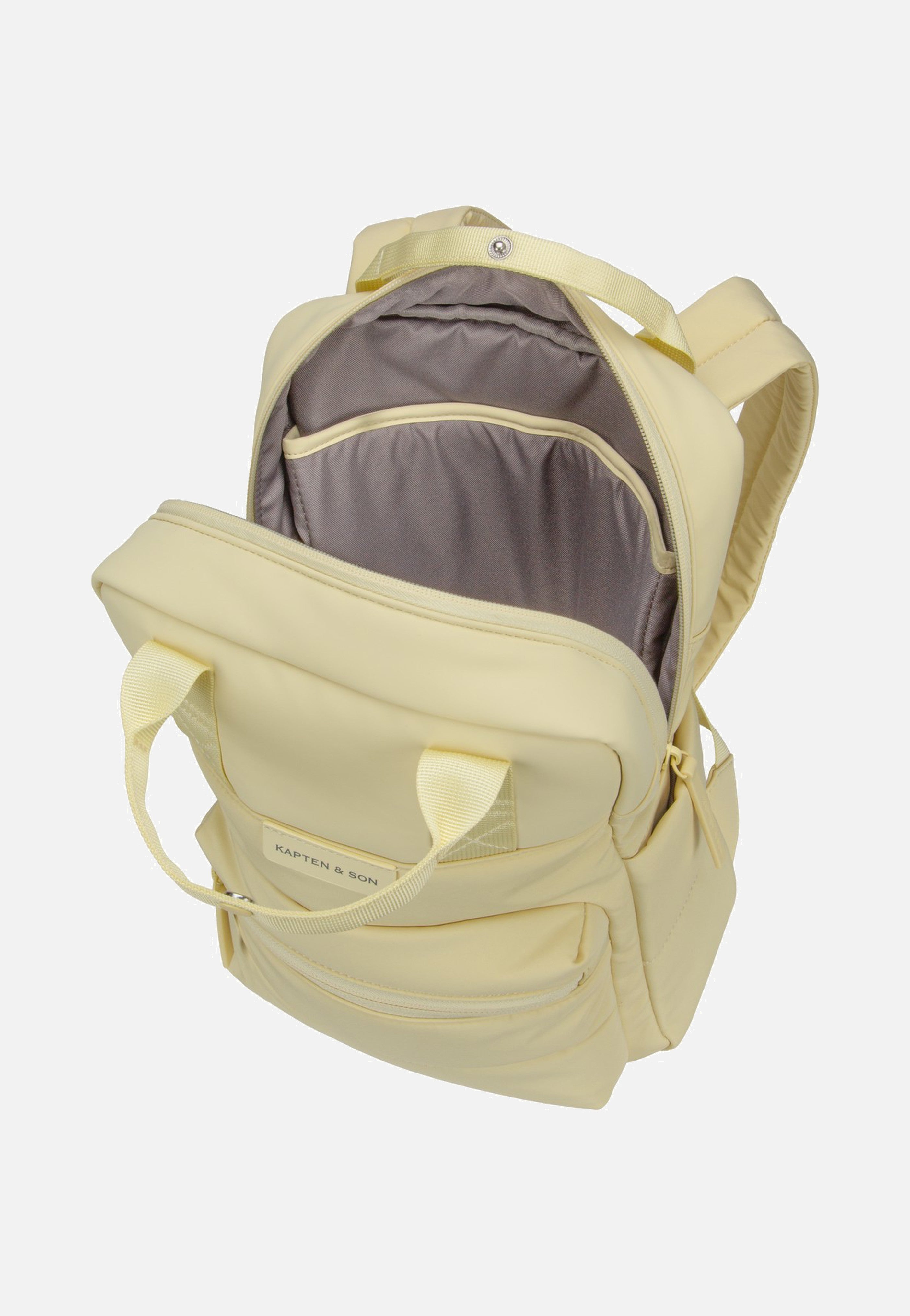 Kapten & Son Bergen Cloud Small Butter Yellow Rucksack