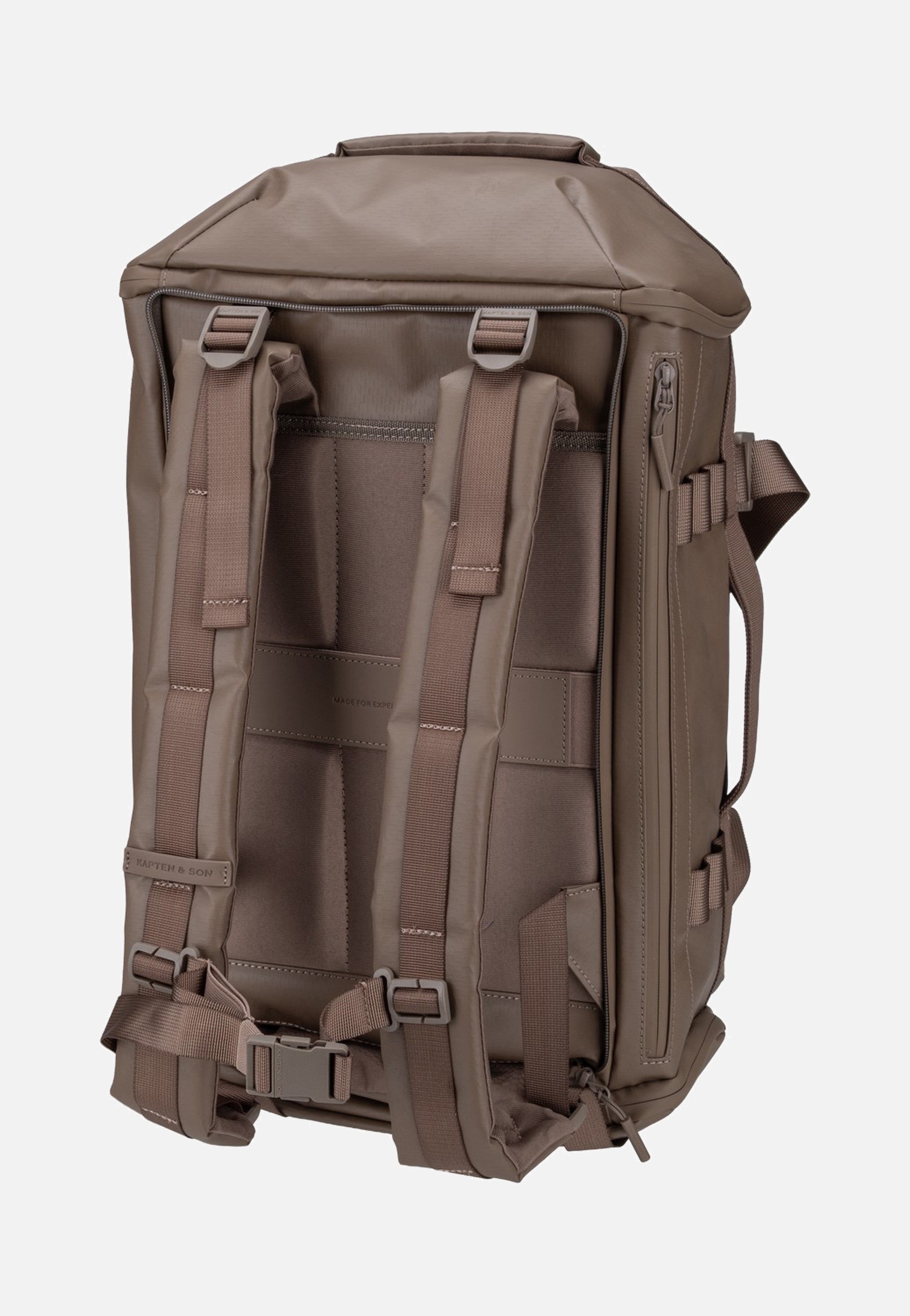 Kapten & Son Lisbon Duffle Backpack Small Walnut Travel Backpack