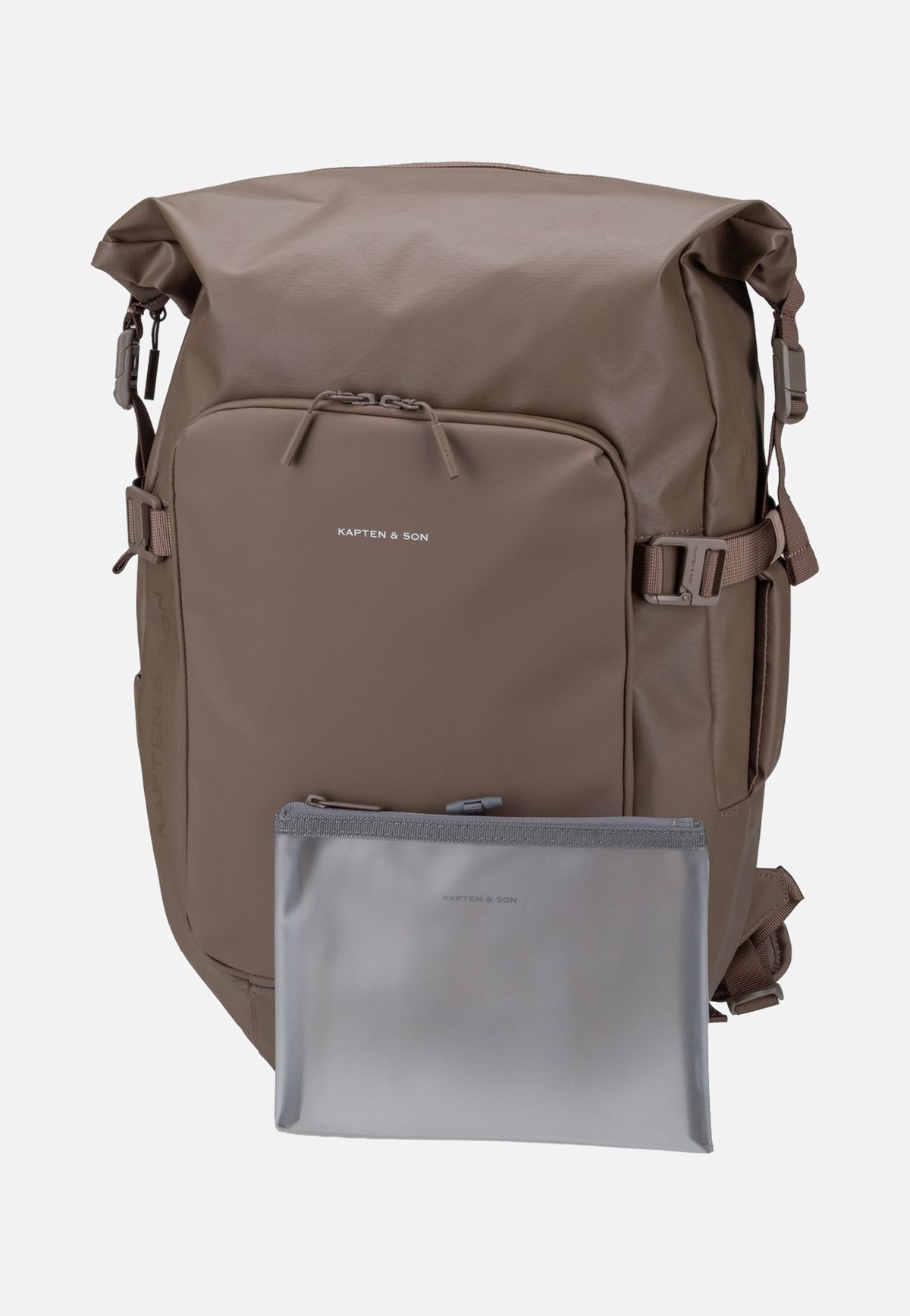Kapten & Son Lisbon Pro Walnut Rolltop Backpack