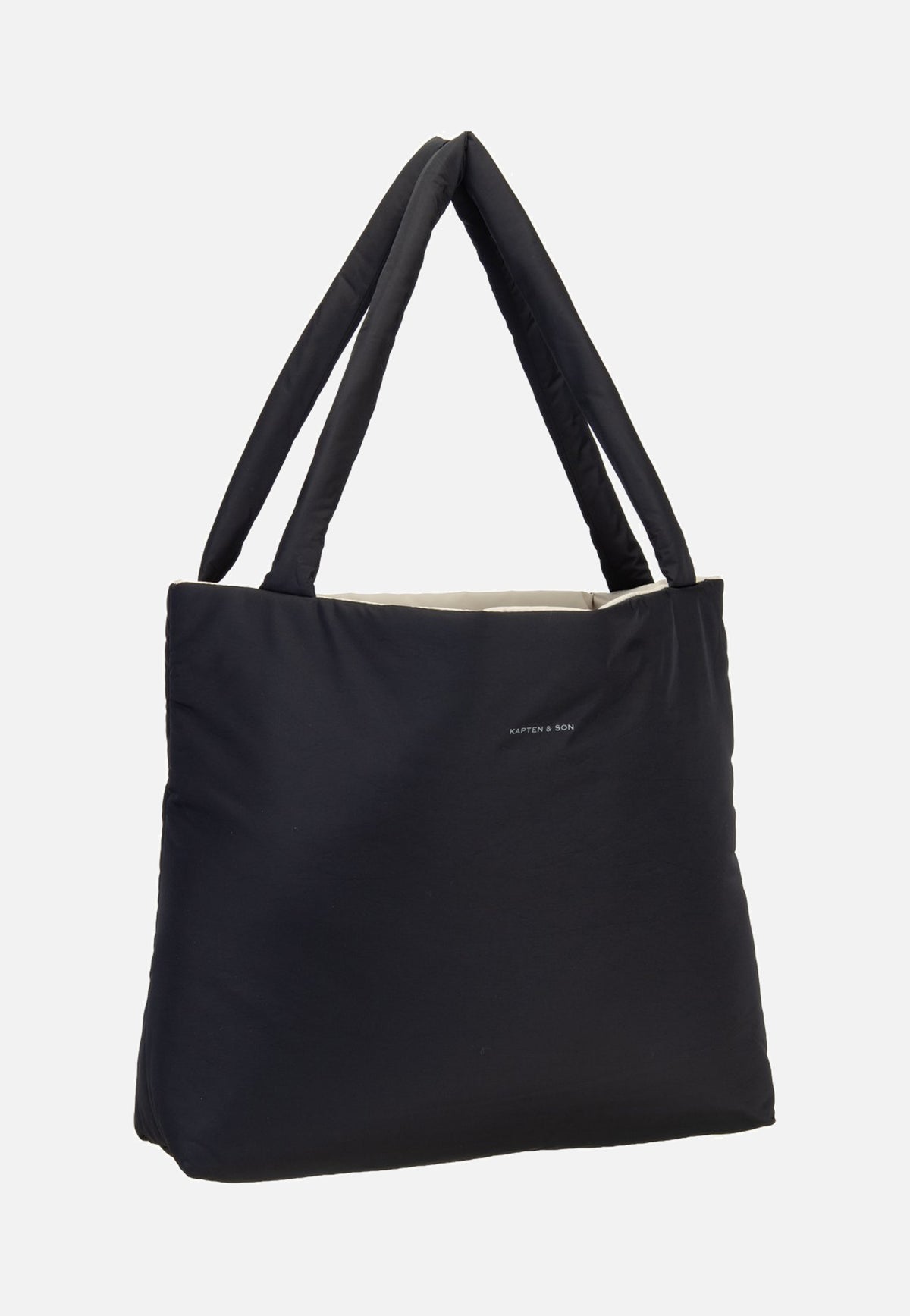 Kapten & Son Norva 2in1 Shopper Black/Sand Shopper