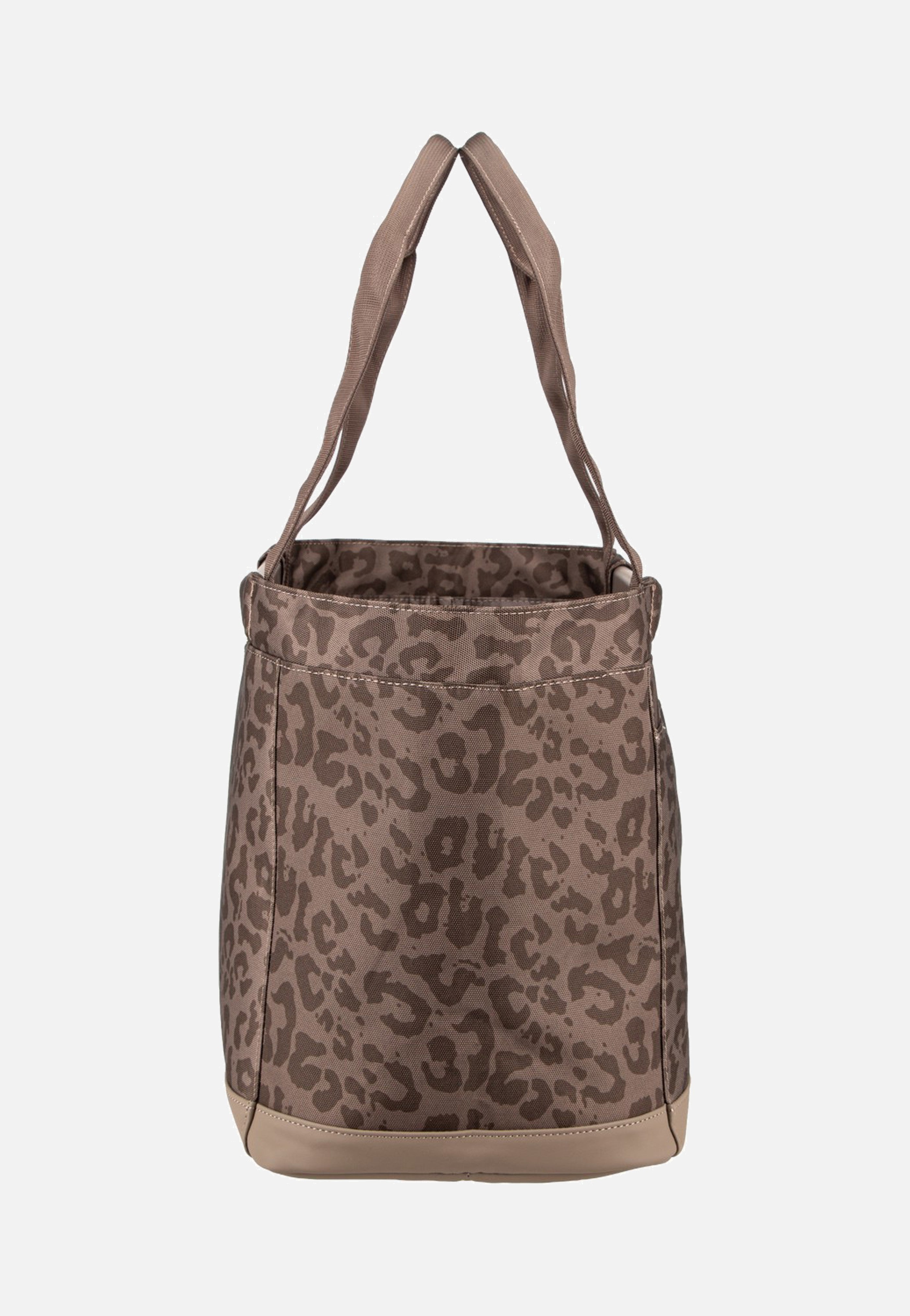 Kapten & Son Vaasa Shopping Basket Leo dark brown Einkaufskorb