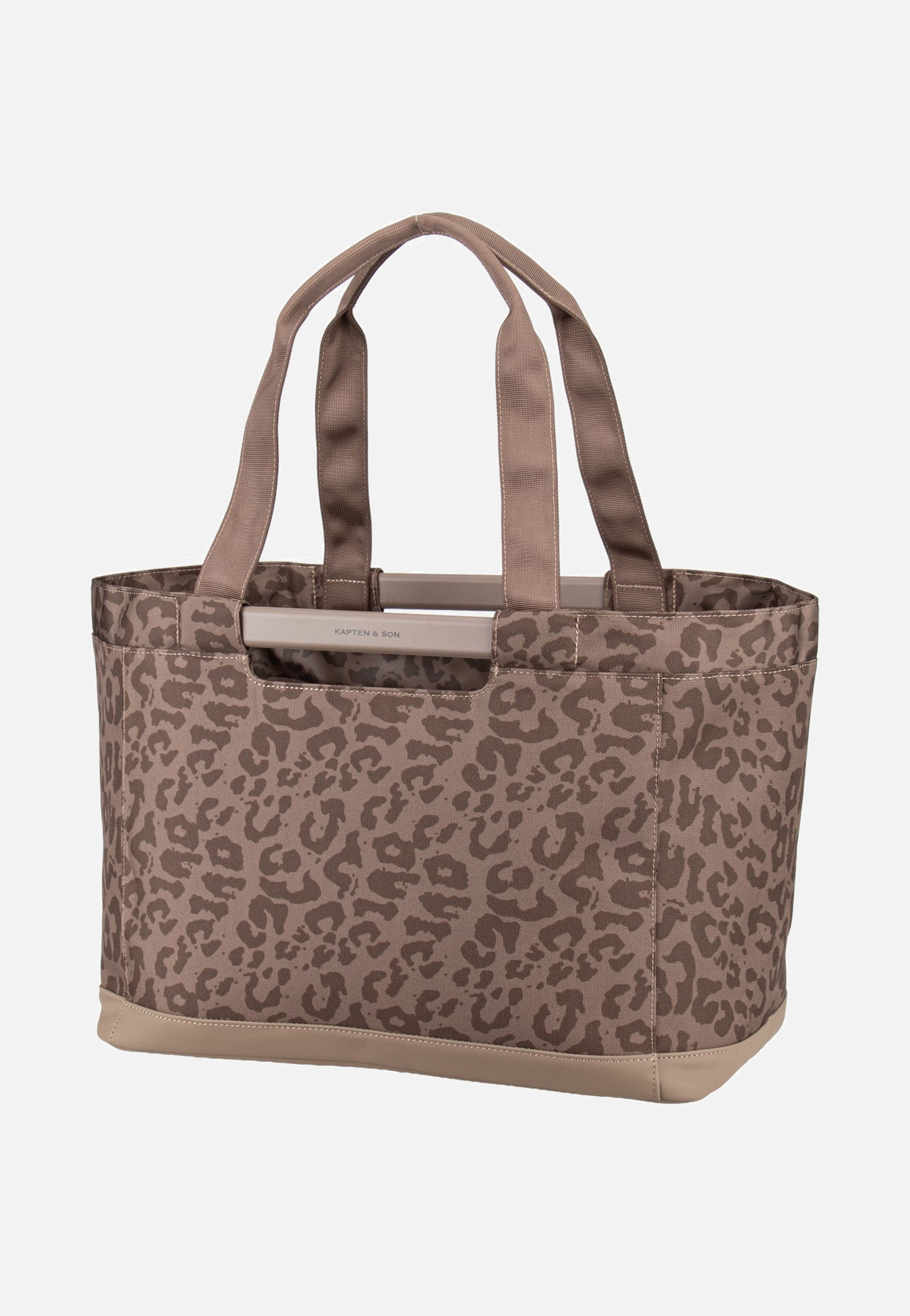 Kapten & Son Vaasa Shopping Basket Leo dark brown Einkaufskorb