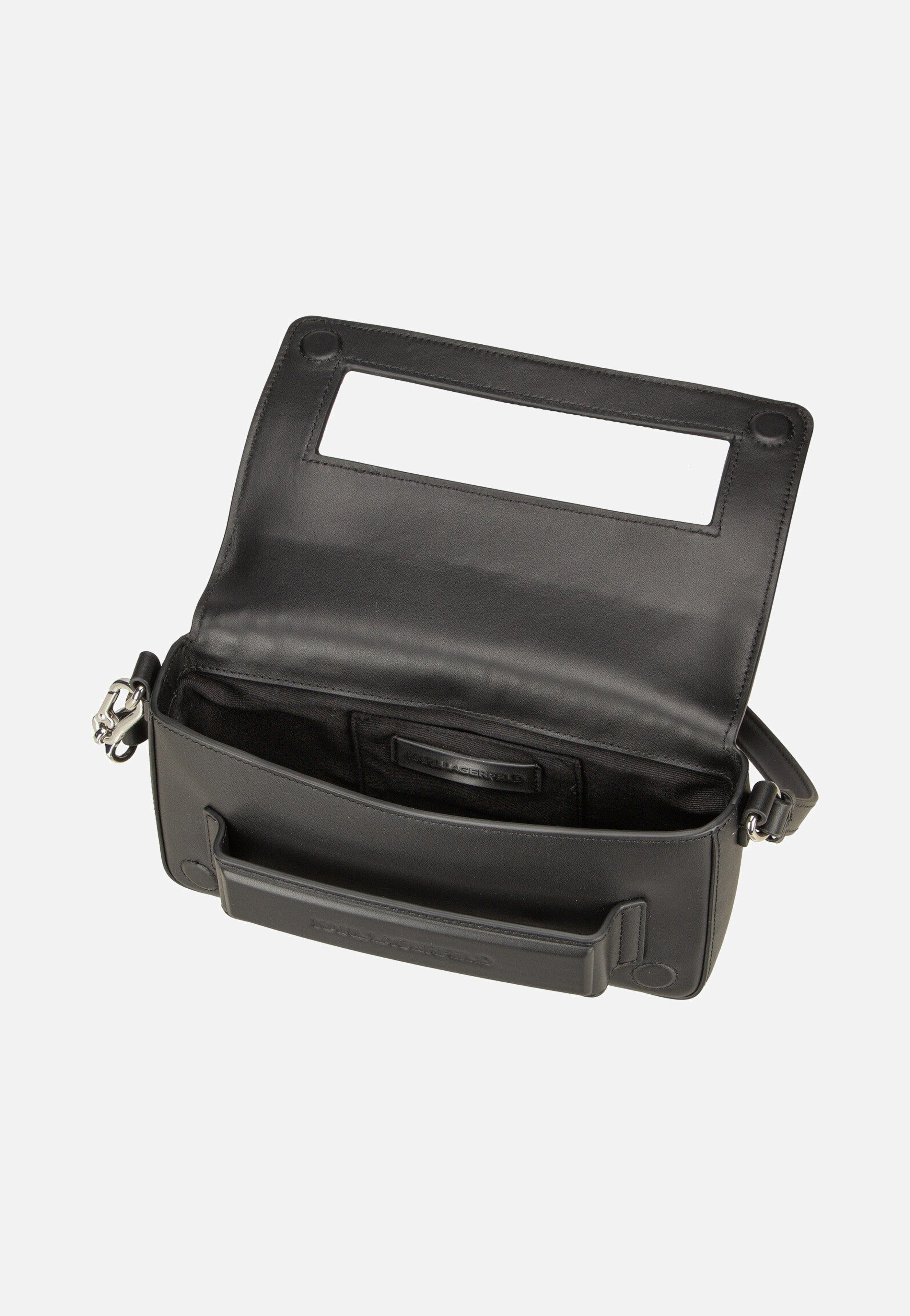 Karl Lagerfeld Ikon/K Soft Shoulderbag Studs Black Embellishment Evening Bag