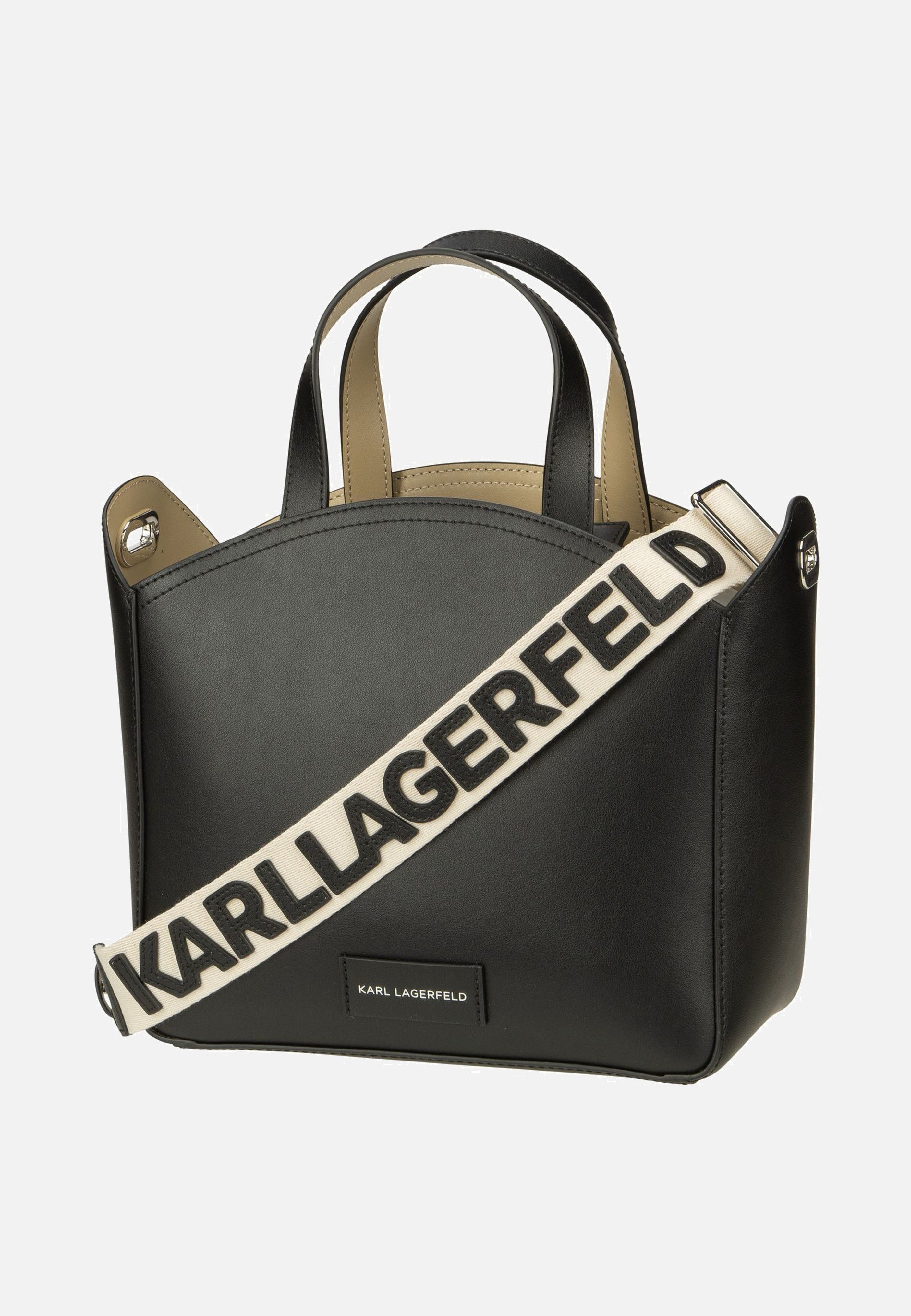 Karl Lagerfeld K/Circle SM Perforated 30058 Black Tote Bag