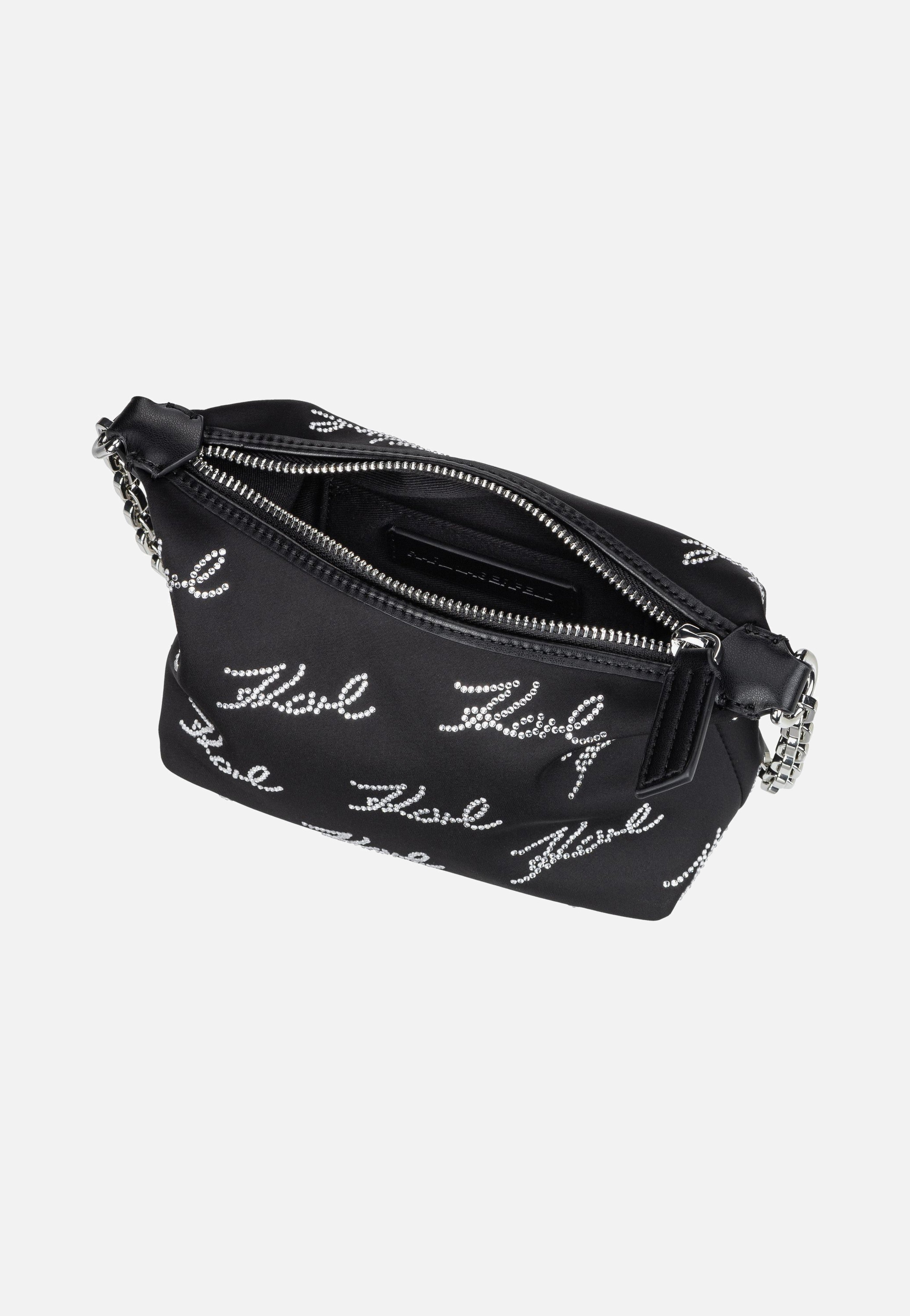 Karl Lagerfeld K/Evening Mini SHB Signatures Black Evening Bag