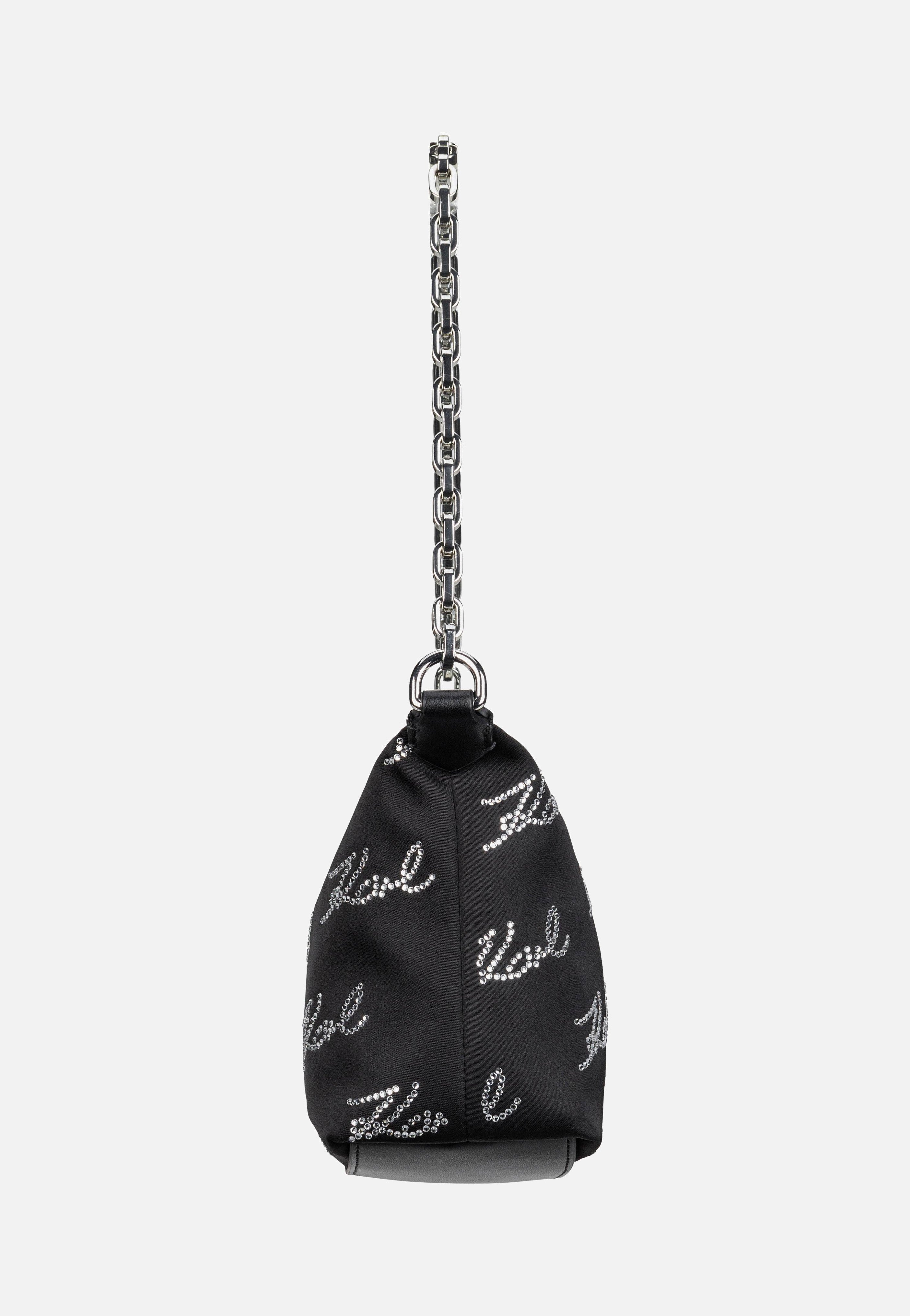 Karl Lagerfeld K/Evening Mini SHB Signatures Black Evening Bag