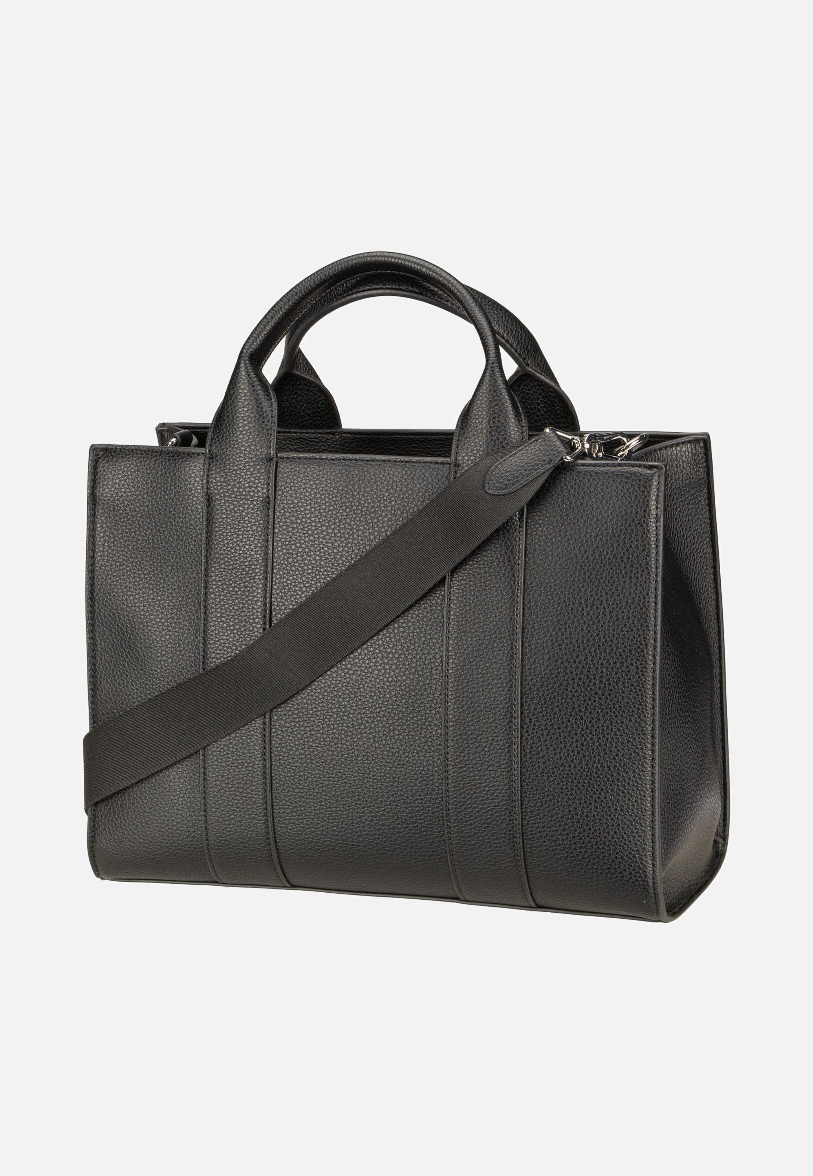 Karl Lagerfeld K/RSG Pebble Square Med Tote Black Tote Bag