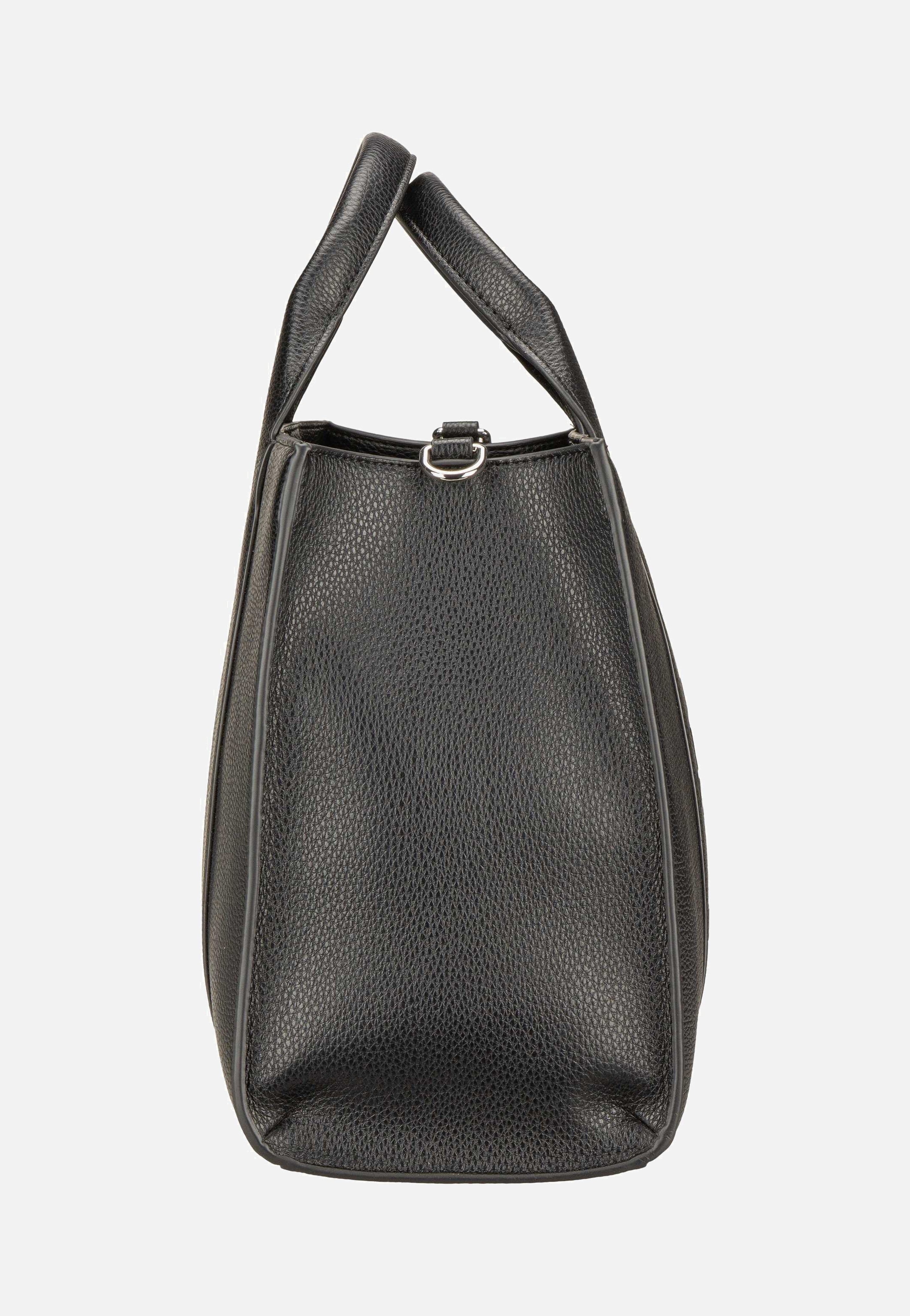 Karl Lagerfeld K/RSG Pebble Square Med Tote Black Tote Bag
