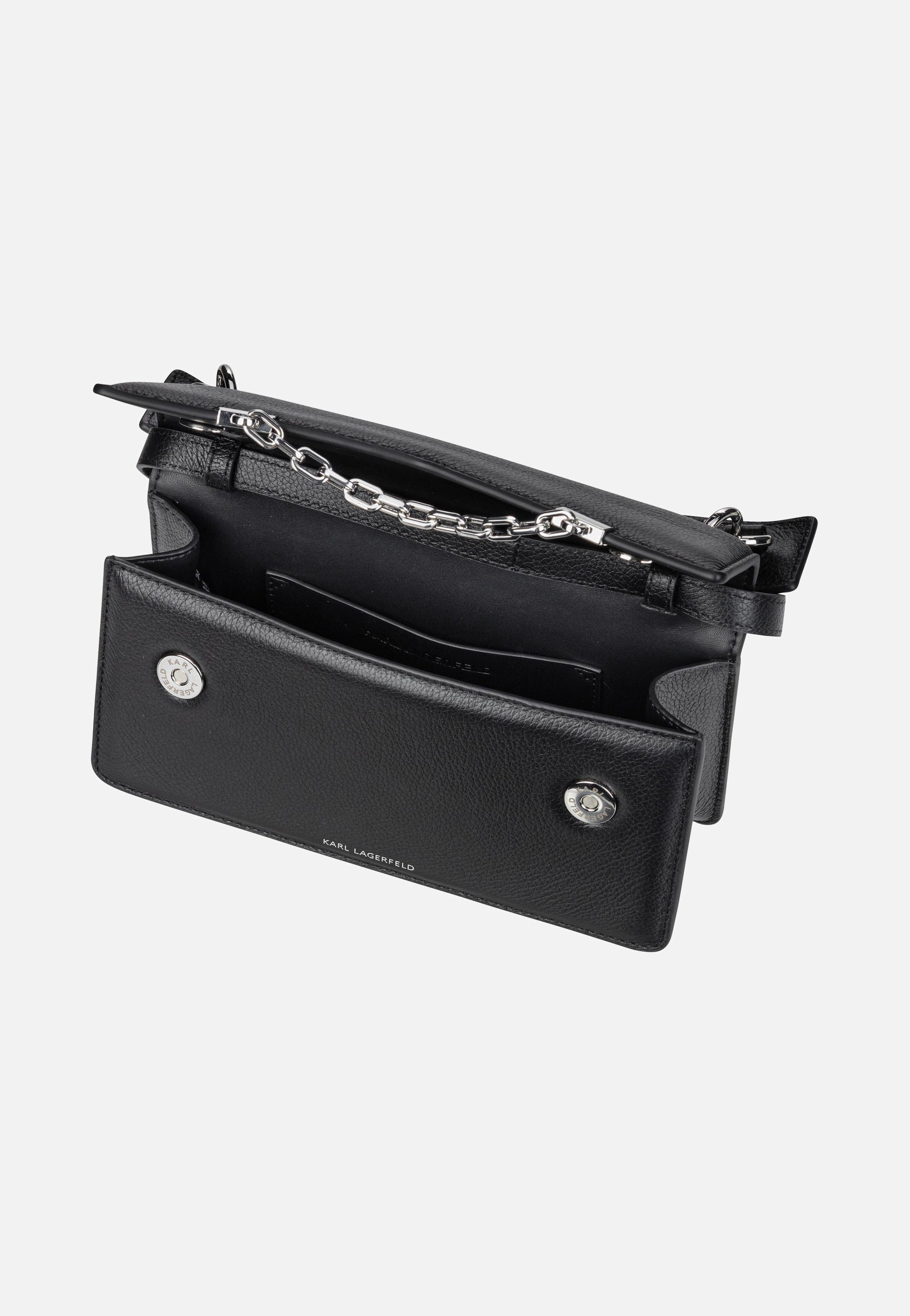 Karl Lagerfeld K/Seven Grainy 30446 Black Umhängetasche