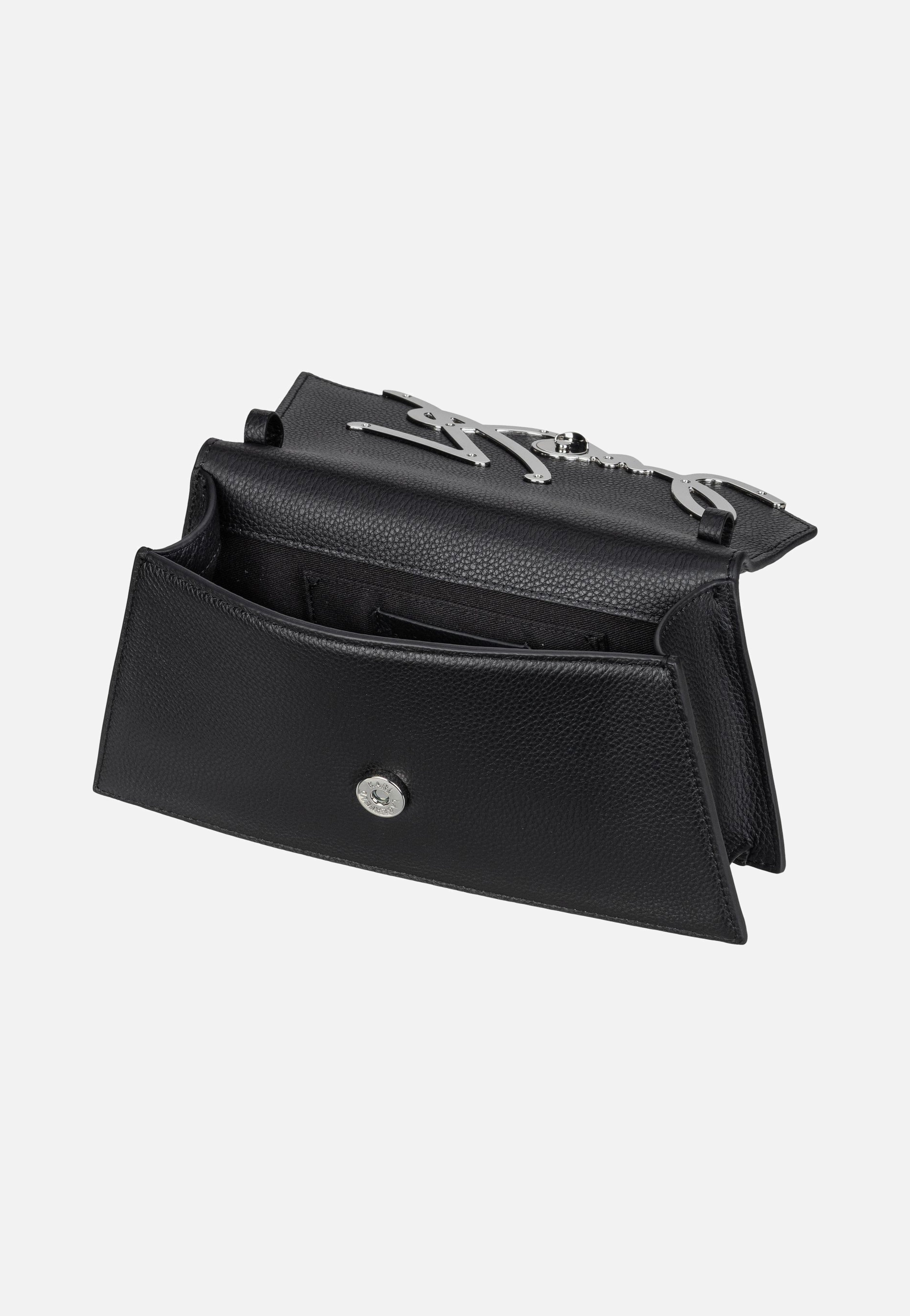 Karl Lagerfeld K/Signature 2.0 SP SHB Studs Black Evening Bag