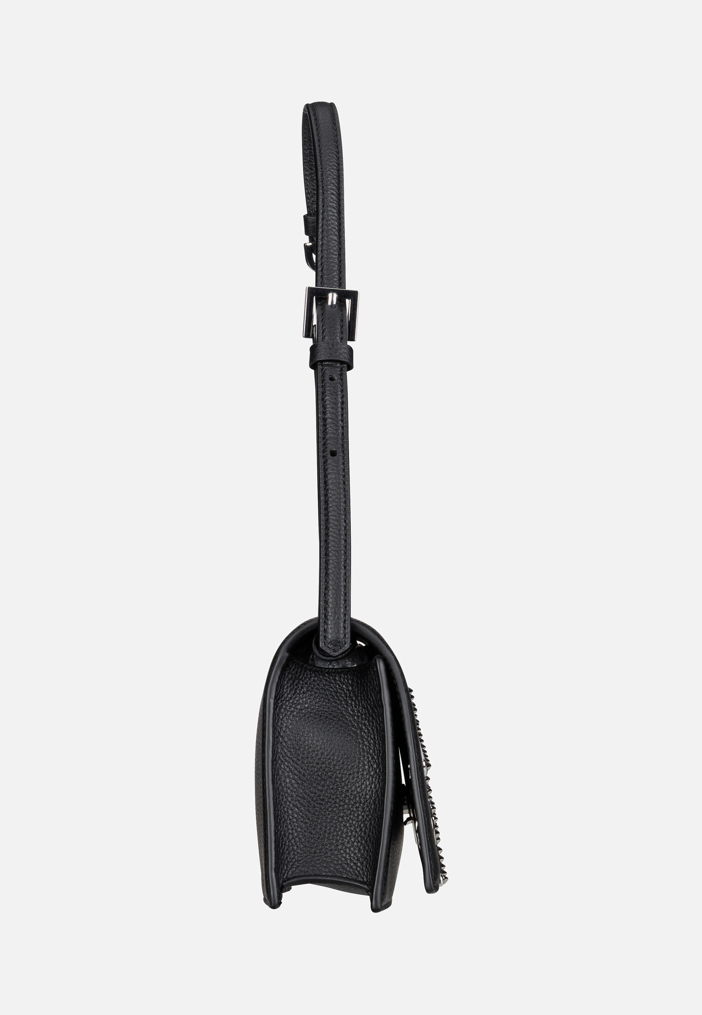 Karl Lagerfeld K/Signature 2.0 SP SHB Studs Black Evening Bag