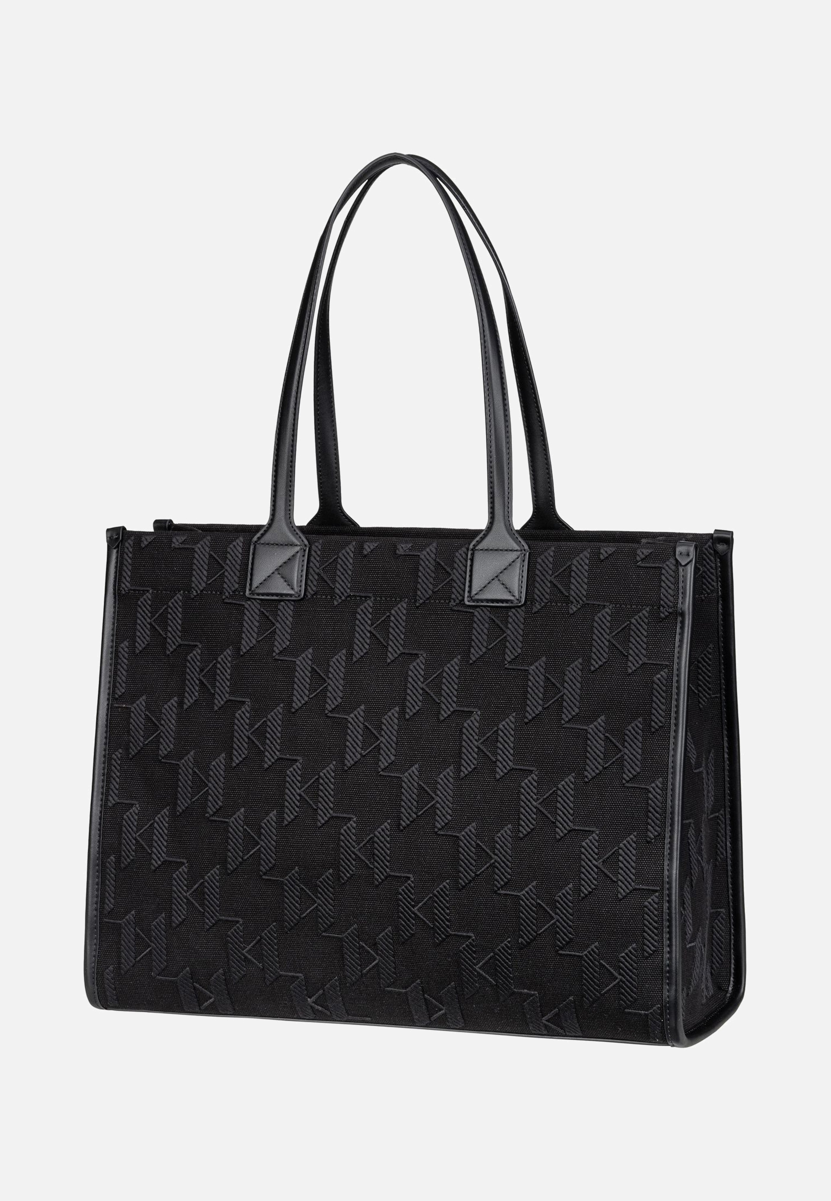 Karl Lagerfeld K/Skuare SP LG Monogram Black Shopper