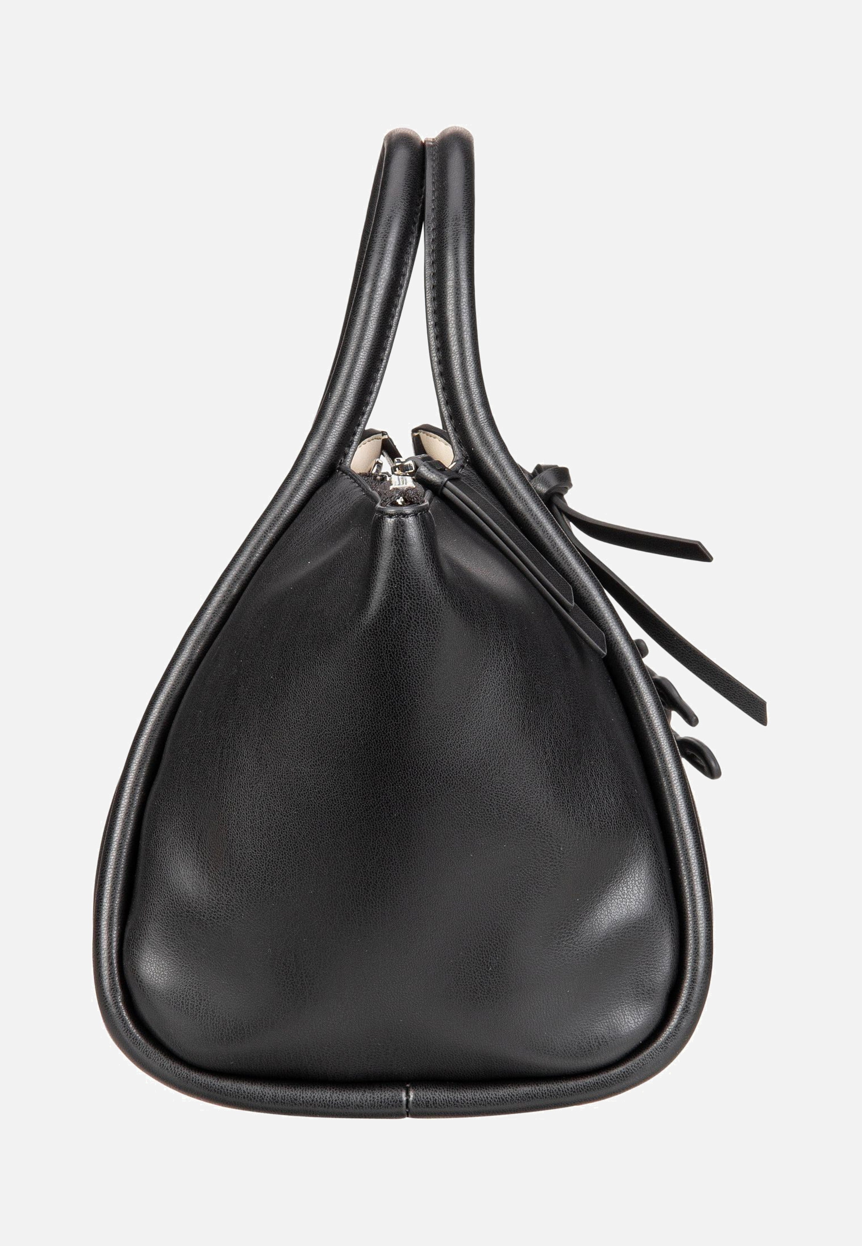 Karl Lagerfeld K/Wellen Tote 30260 Black Handle Bag