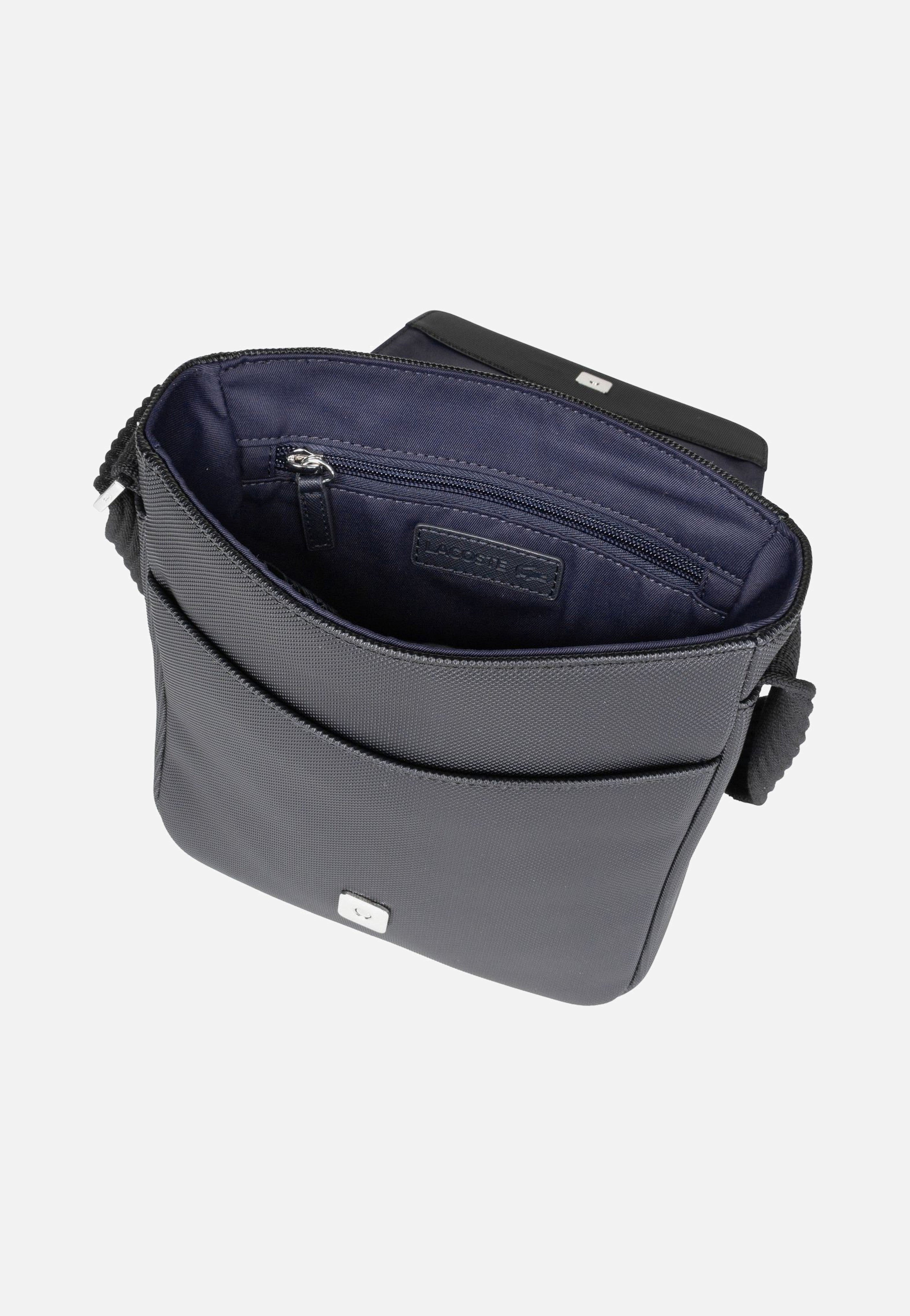 Lacoste Men's Classic Piqué NH4423HC Black Umhängetasche