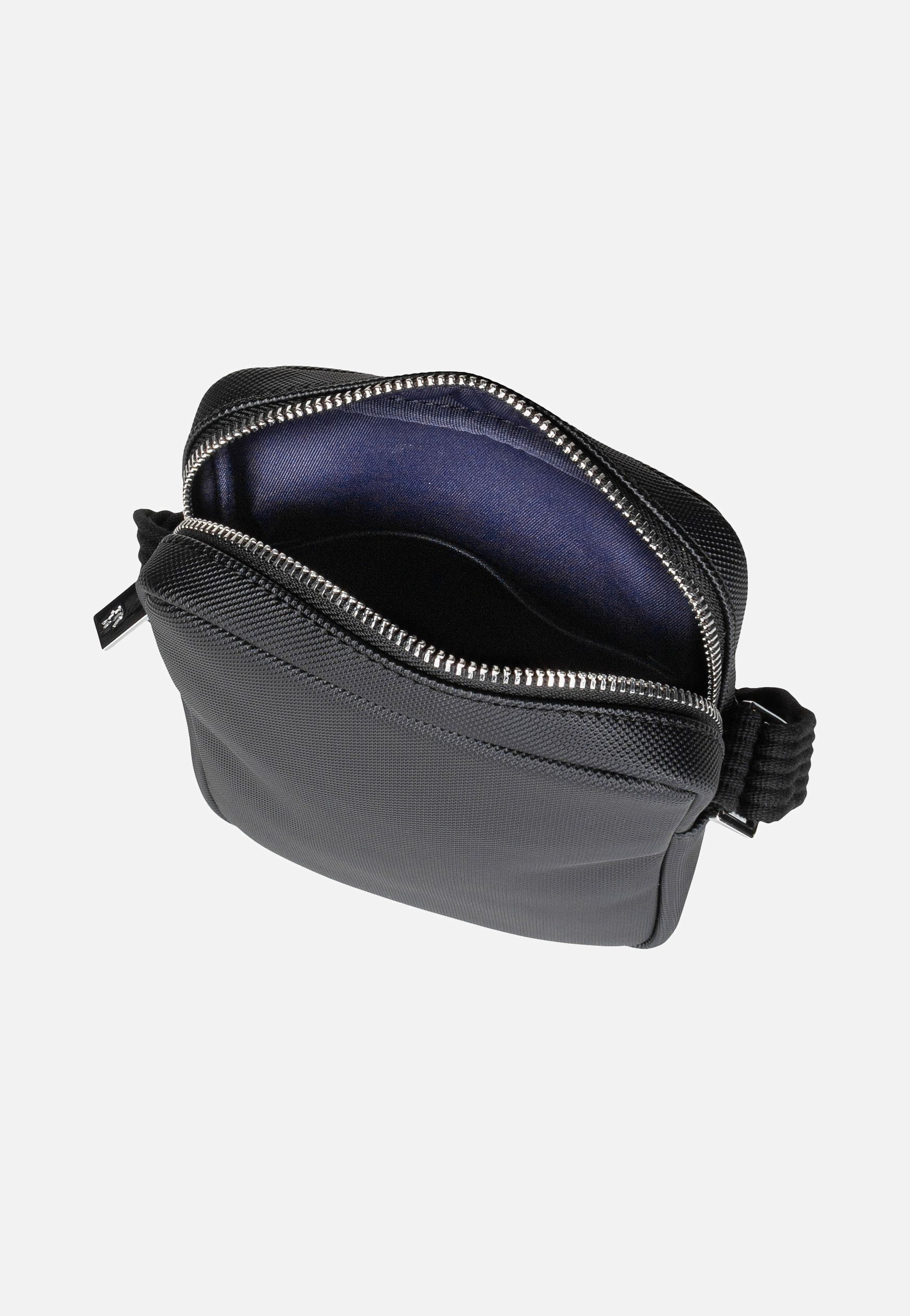 Lacoste Men's Classic Slimline NH4422H Black Crossbody Bag
