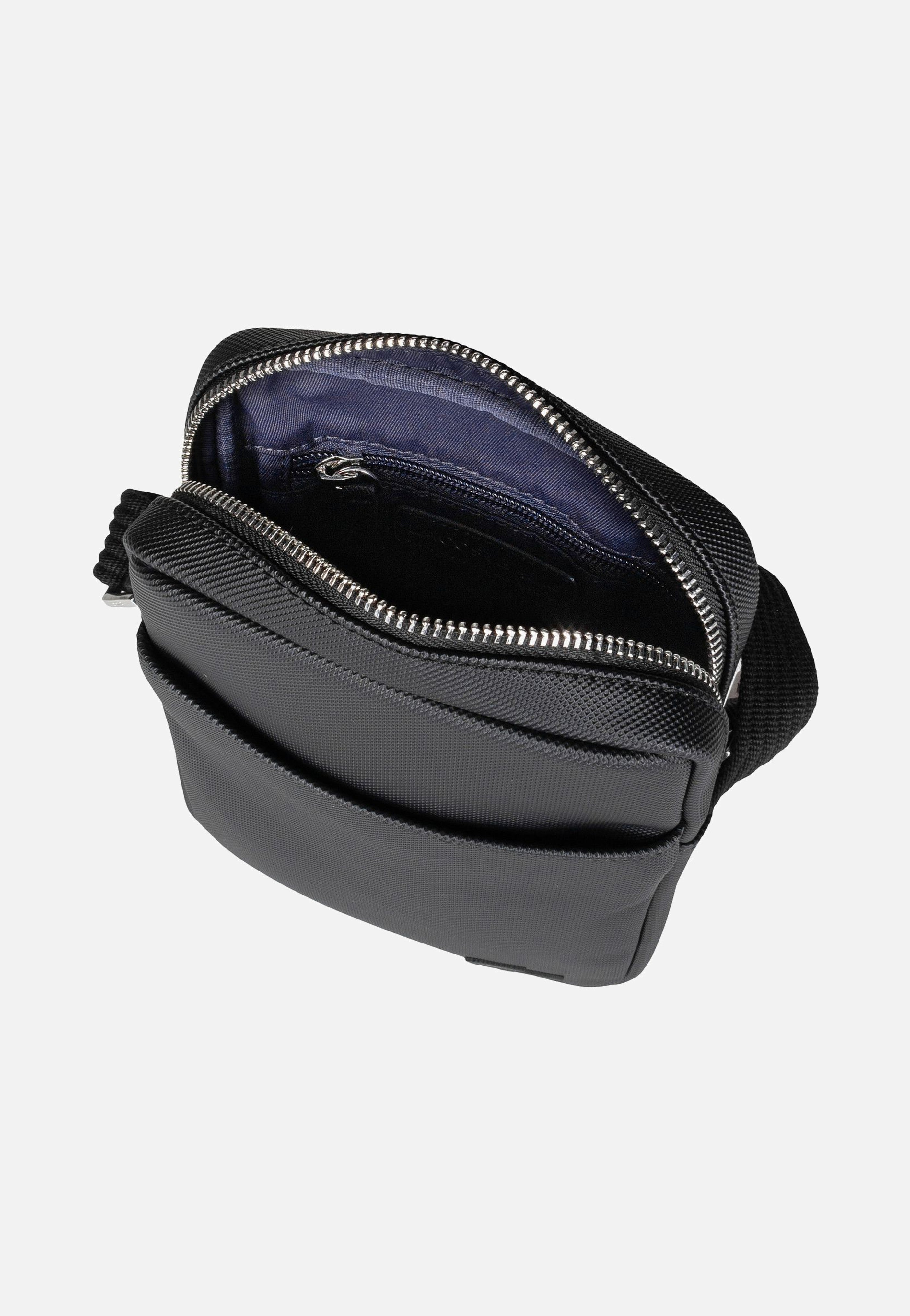 Lacoste Men's Classic Slimline NH4422H Black Crossbody Bag
