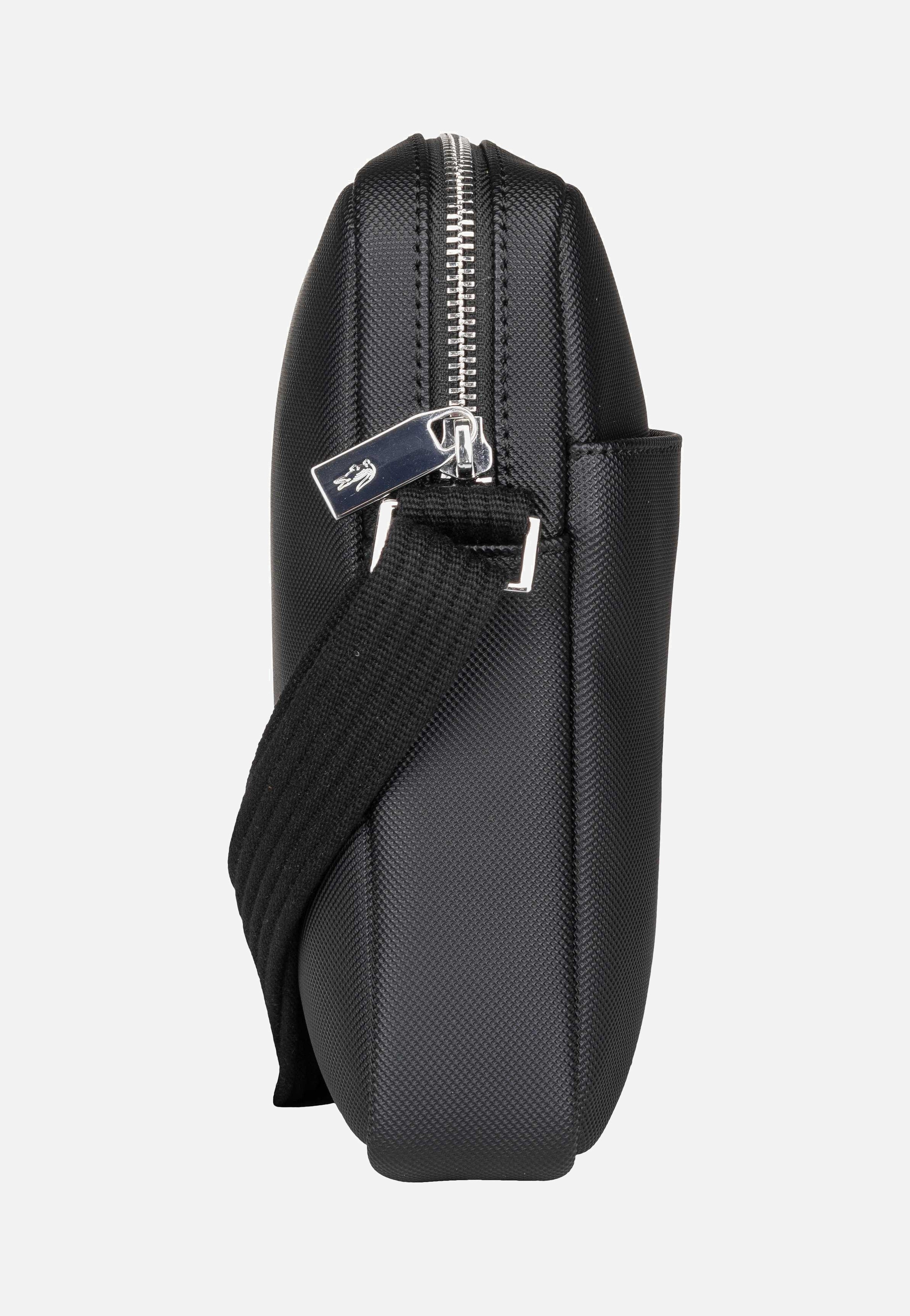 Lacoste Men's Classic Slimline NH4422H Black Crossbody Bag