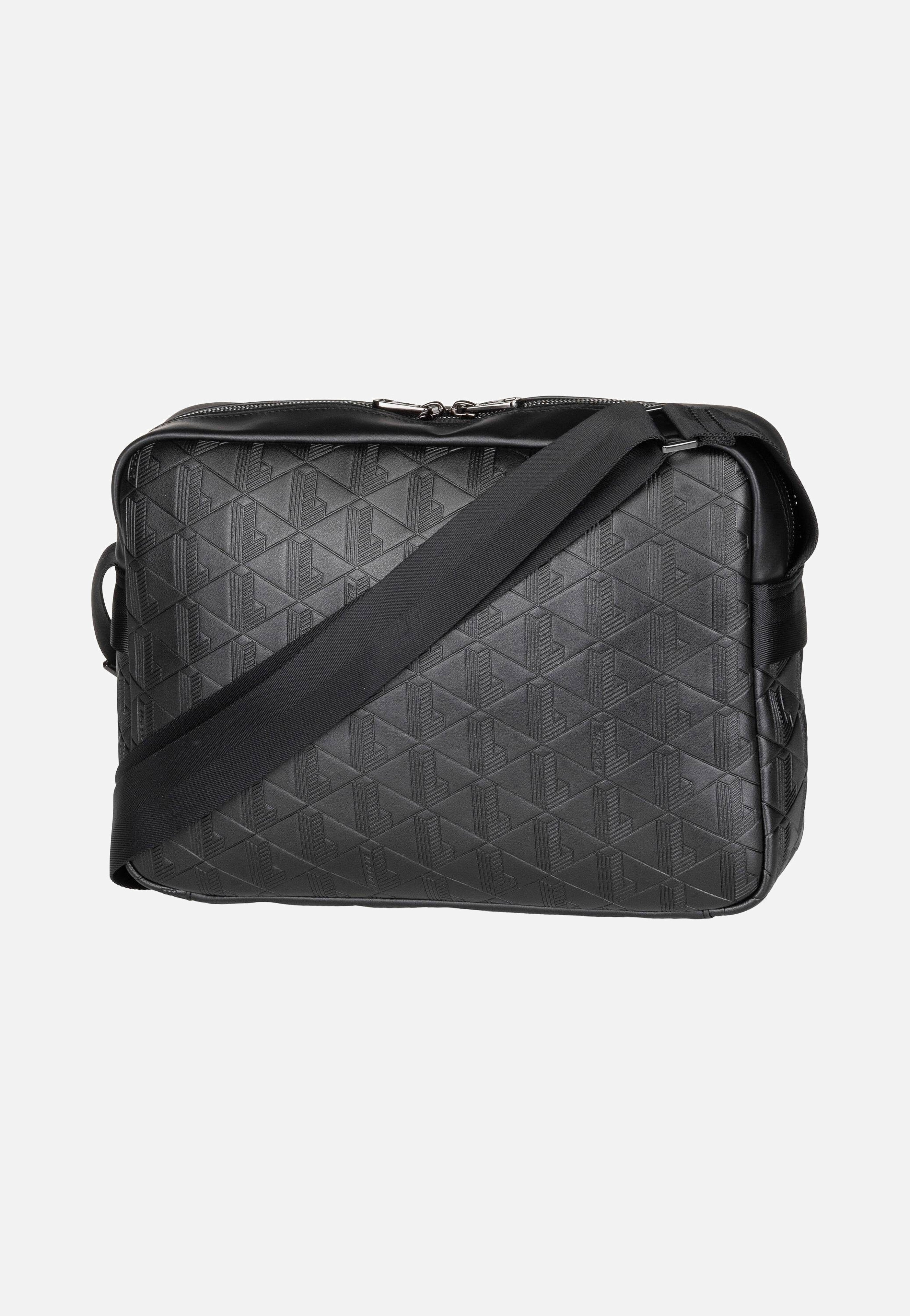Lacoste Nomogramme Reporter NH4656MR Black Crossbody Bag
