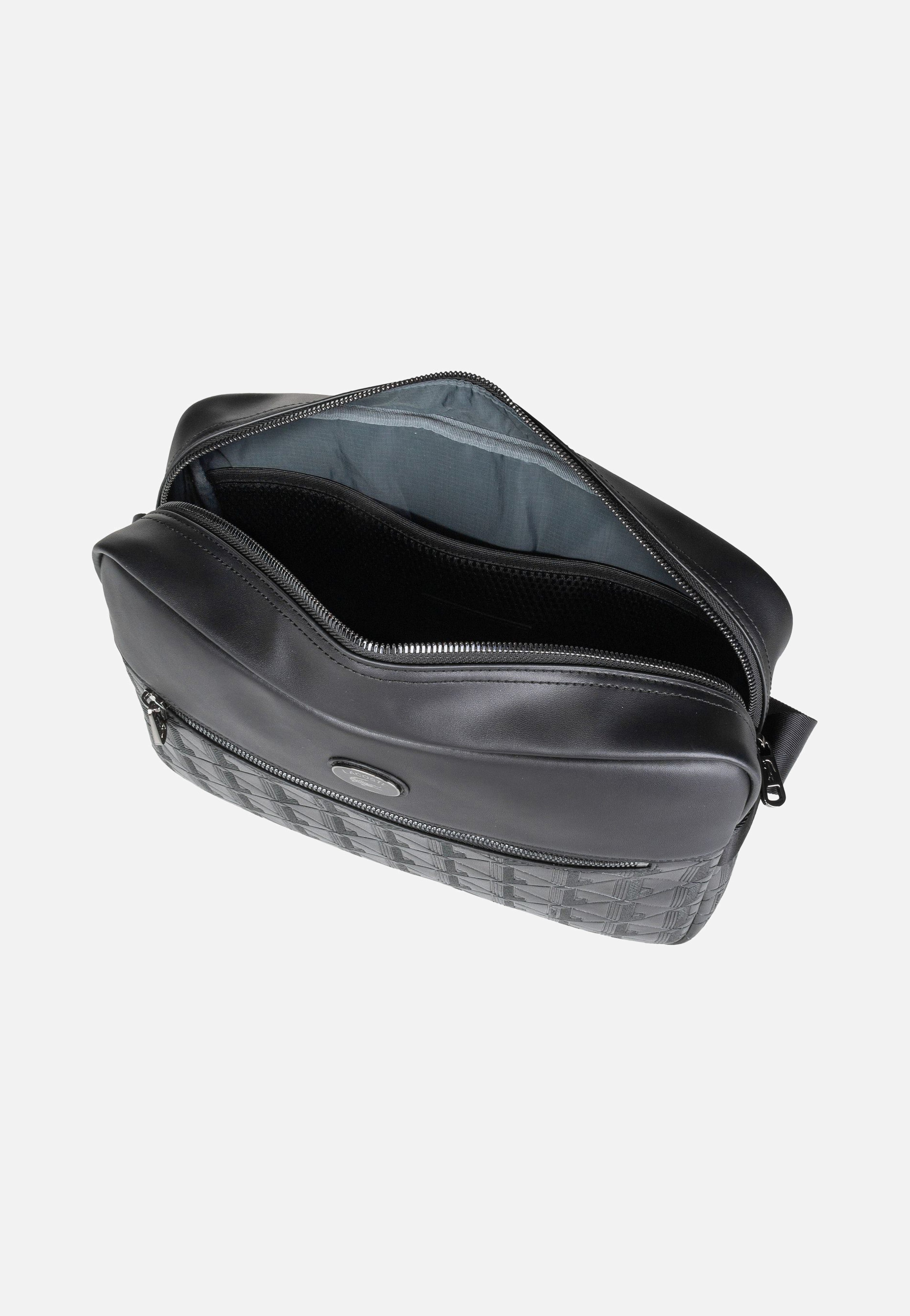 Lacoste Nomogramme Reporter NH4656MR Black Crossbody Bag